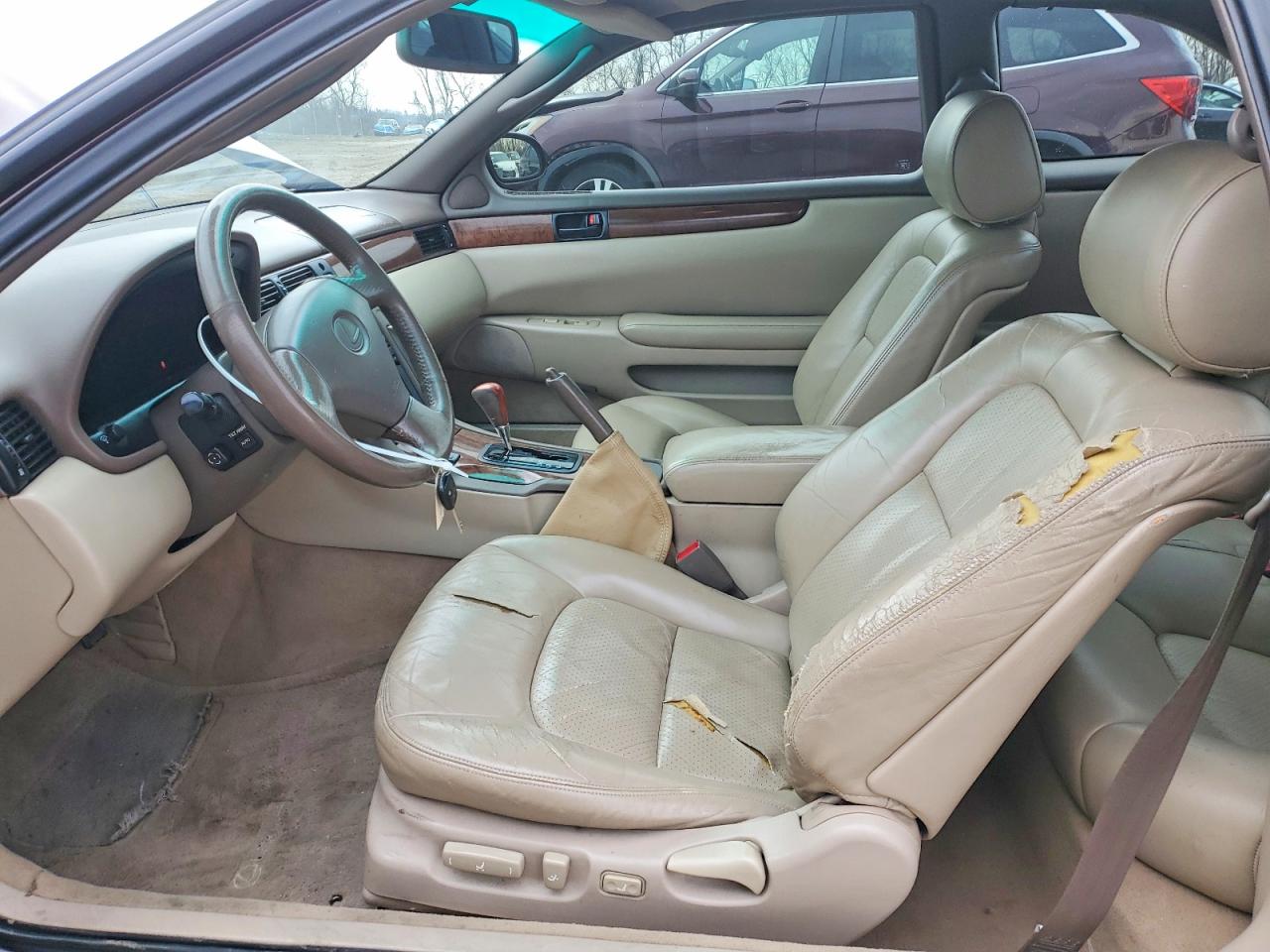 1999 Lexus Sc Burgundy vin: JT8CD32ZXX1005935