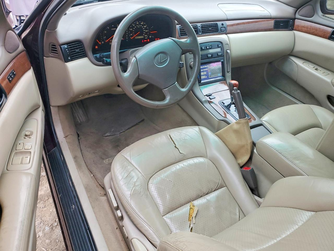 1999 Lexus Sc Burgundy vin: JT8CD32ZXX1005935