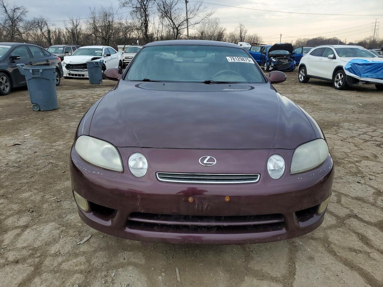 1999 Lexus Sc Burgundy vin: JT8CD32ZXX1005935