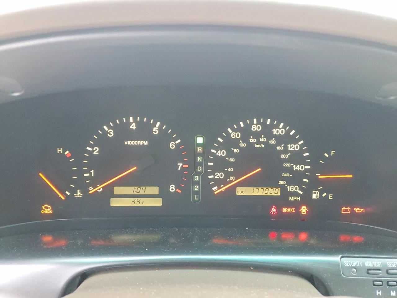 1999 Lexus Sc Burgundy vin: JT8CD32ZXX1005935