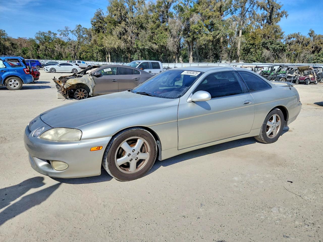 1999 Lexus Sc 400 Base Silver vin: JT8CH32Y0X1001985