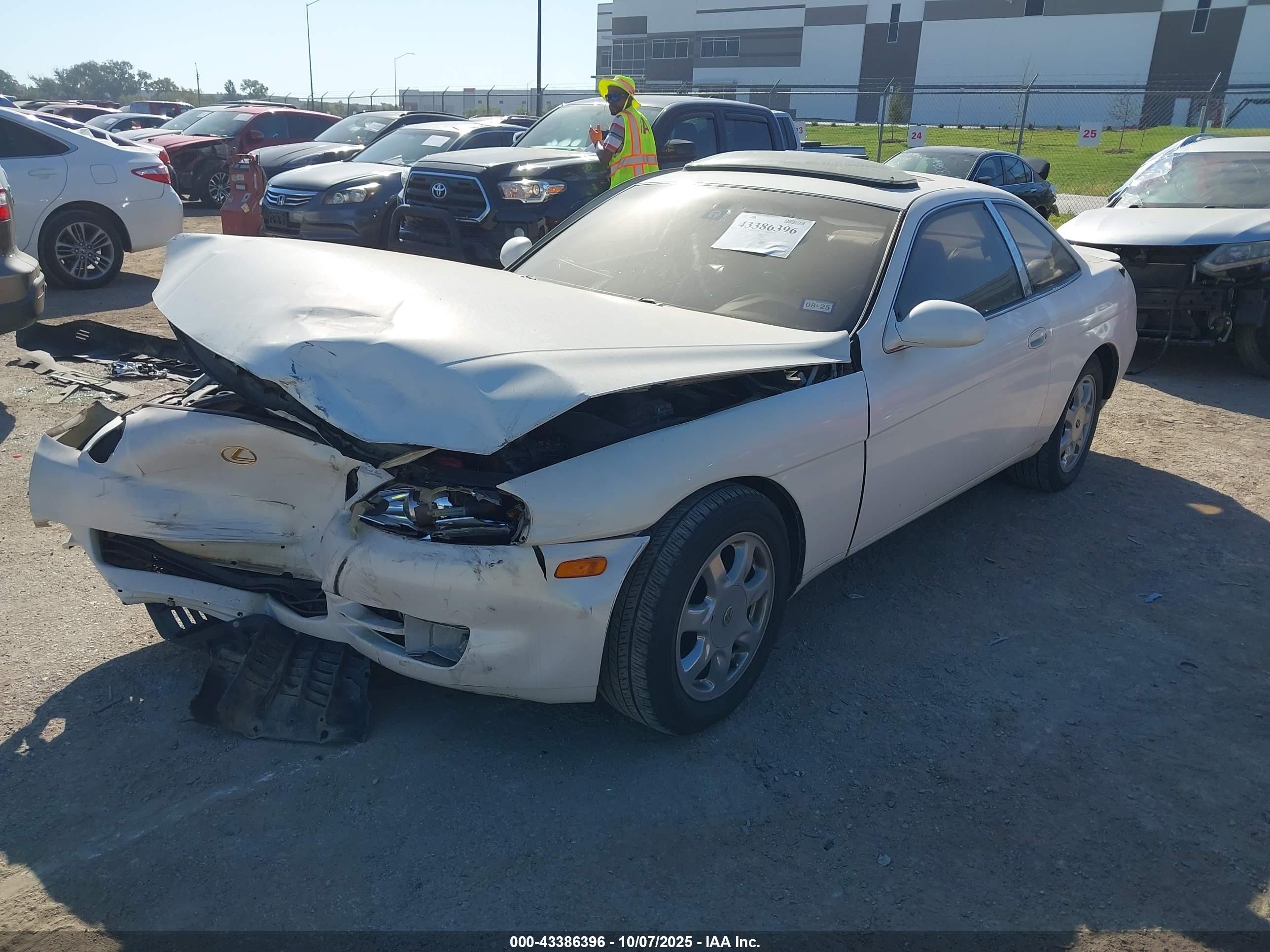 1996 Lexus Sc 400 White vin: JT8CH32Y3T0050789