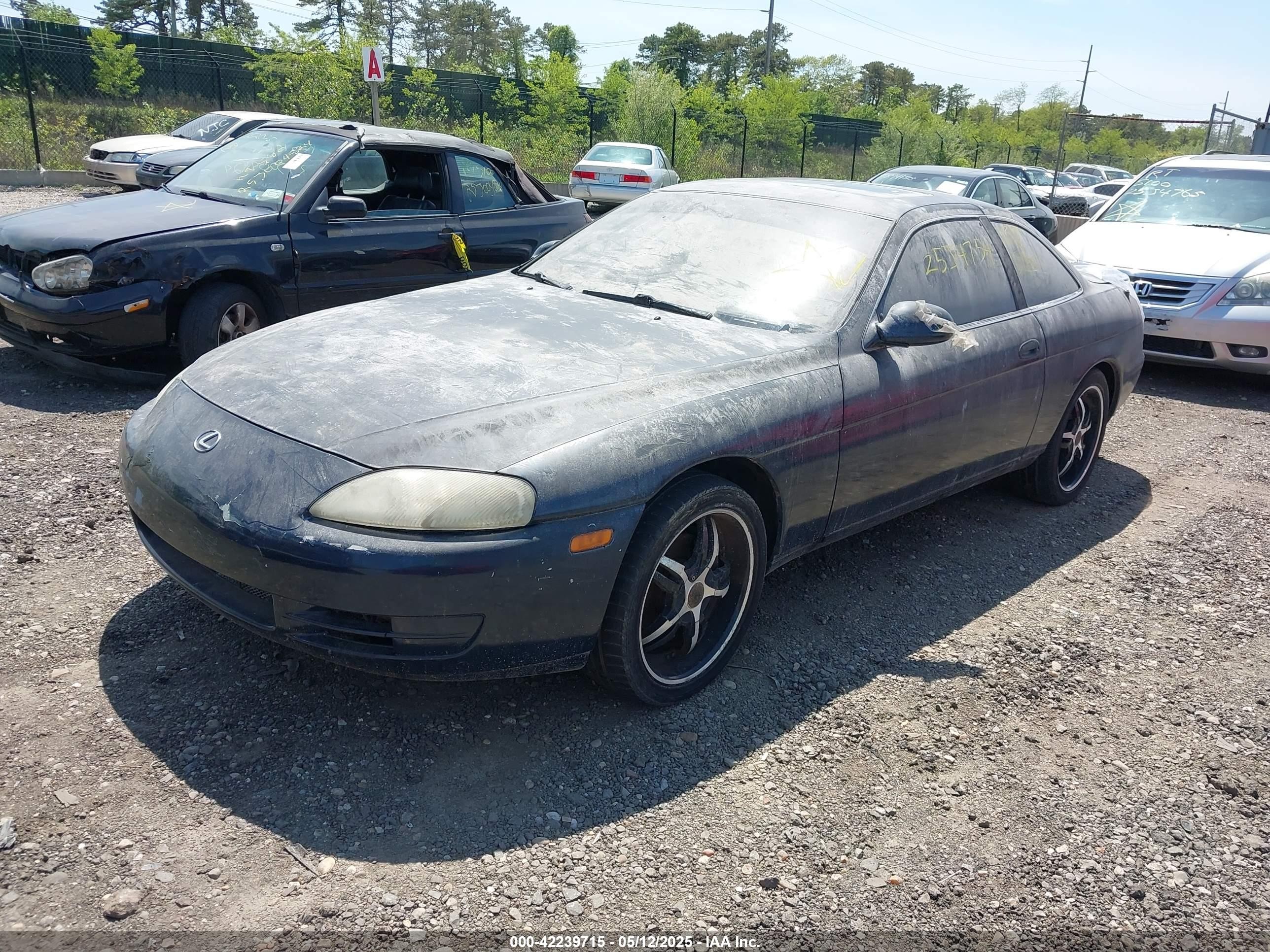 1996 Lexus Sc 400 Black vin: JT8CH32Y3T0051165