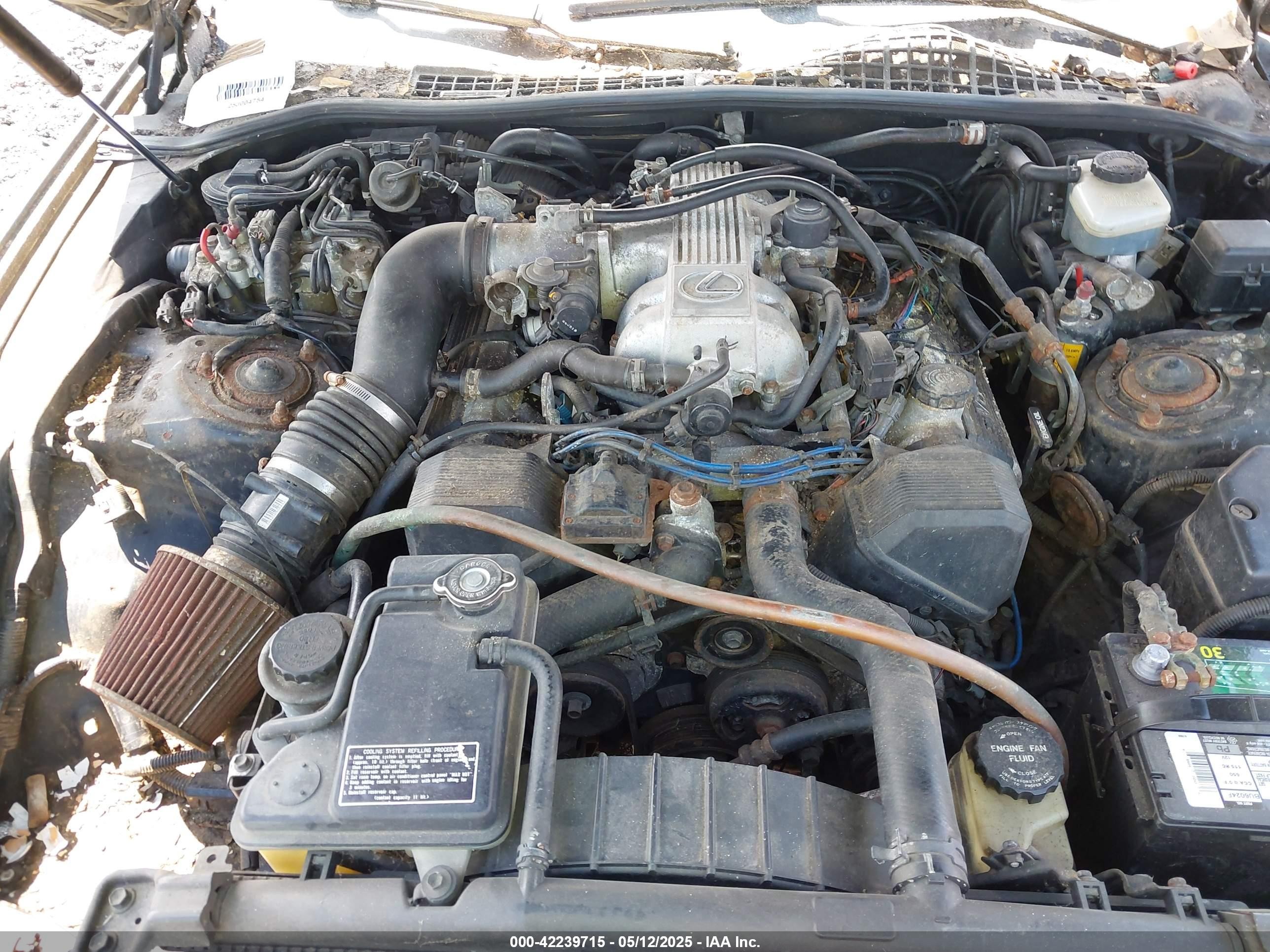 1996 Lexus Sc 400 Black vin: JT8CH32Y3T0051165