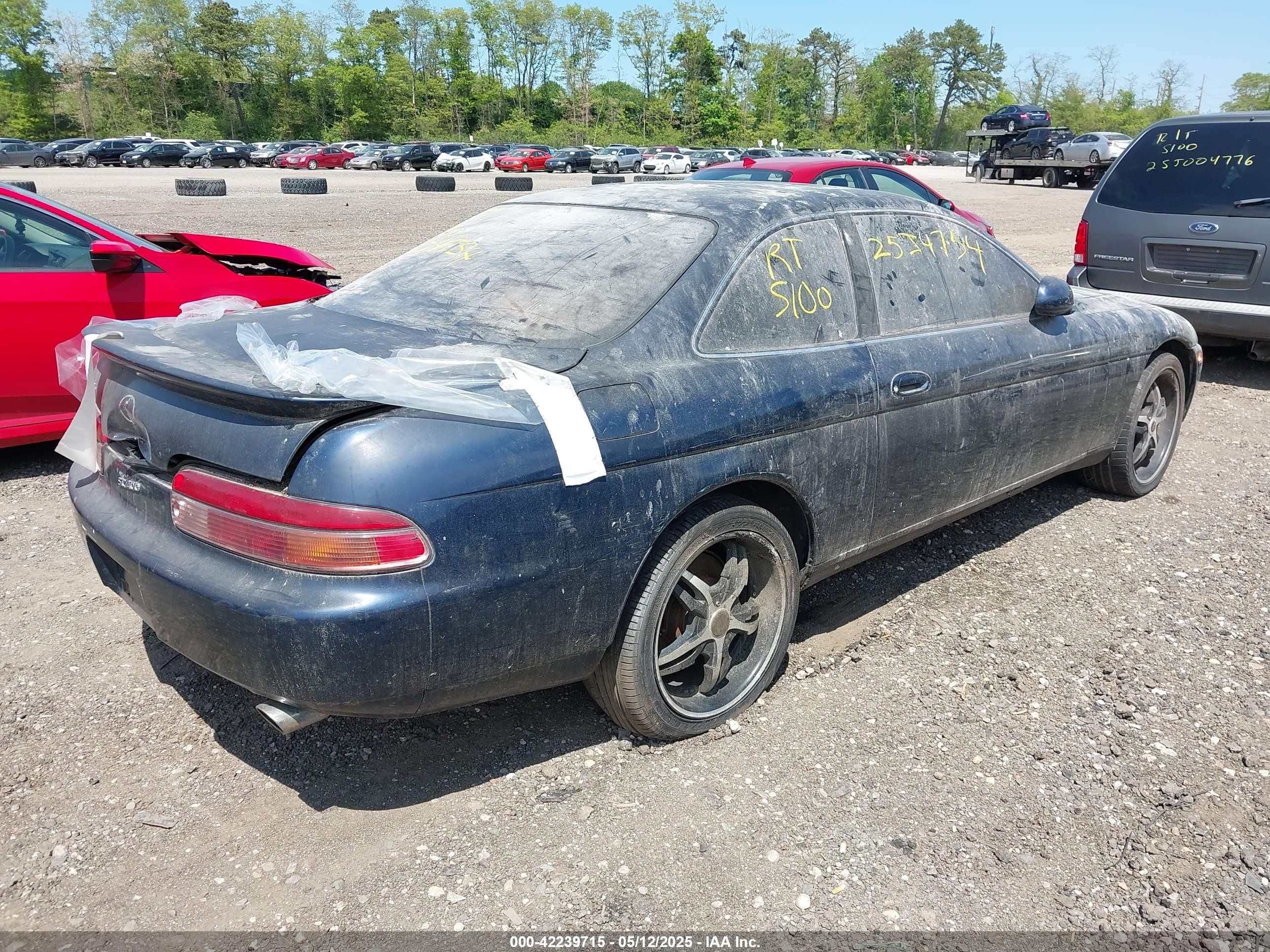 1996 Lexus Sc 400 Black vin: JT8CH32Y3T0051165