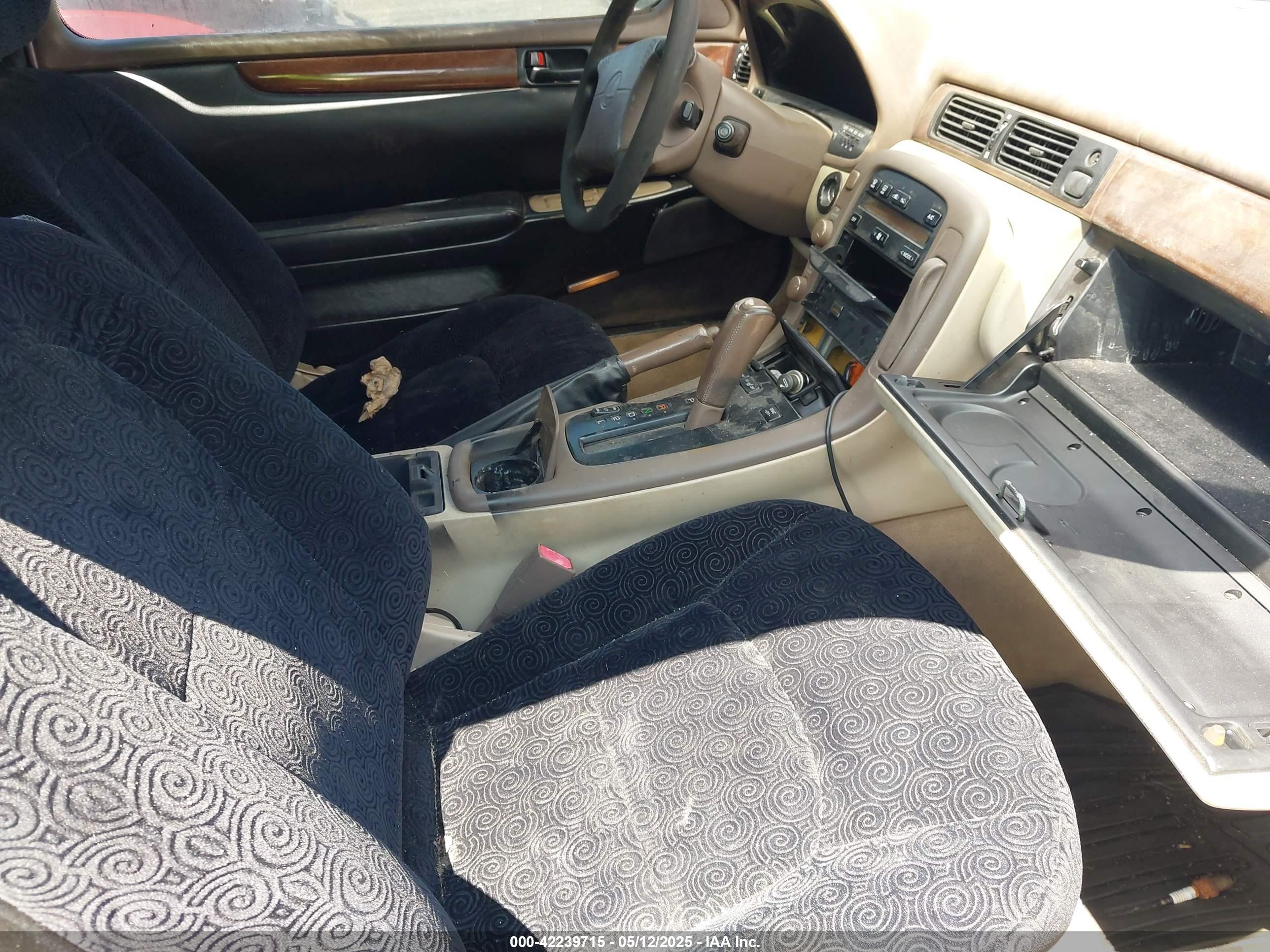 1996 Lexus Sc 400 Black vin: JT8CH32Y3T0051165