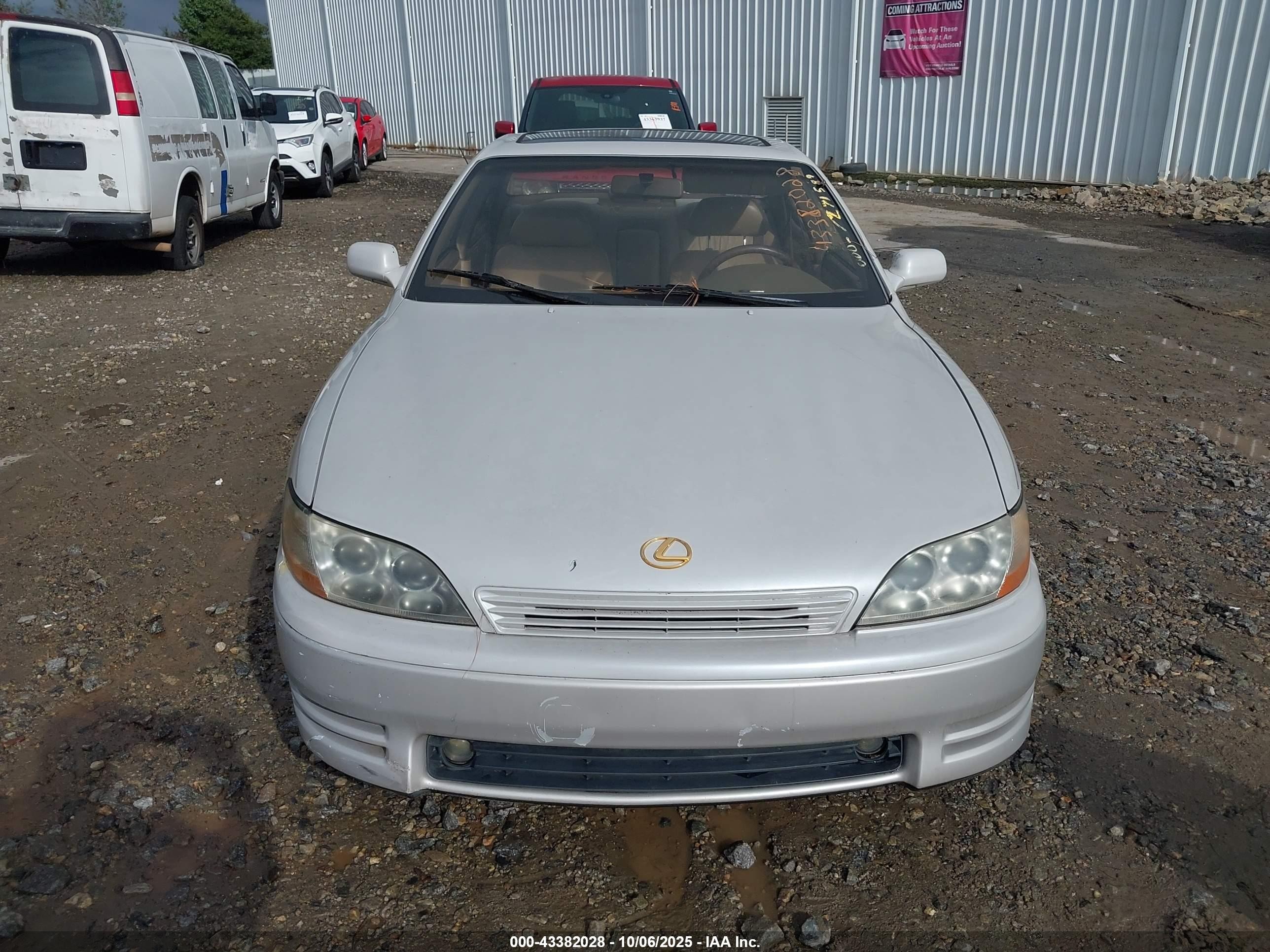 1994 Lexus Es 300 White vin: JT8GK13T0R0059565