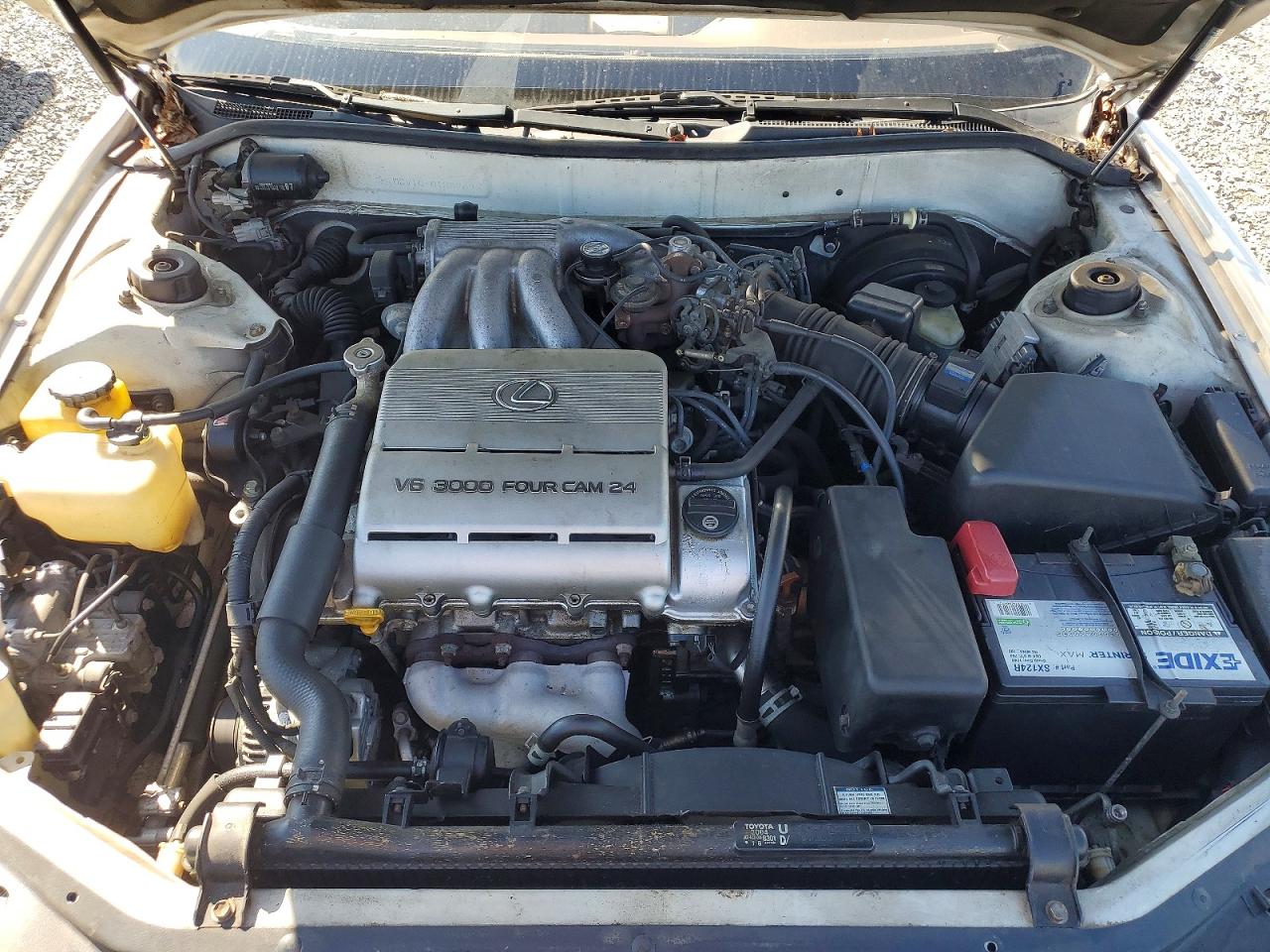 1995 Lexus Es 300 White vin: JT8GK13T0S0128969