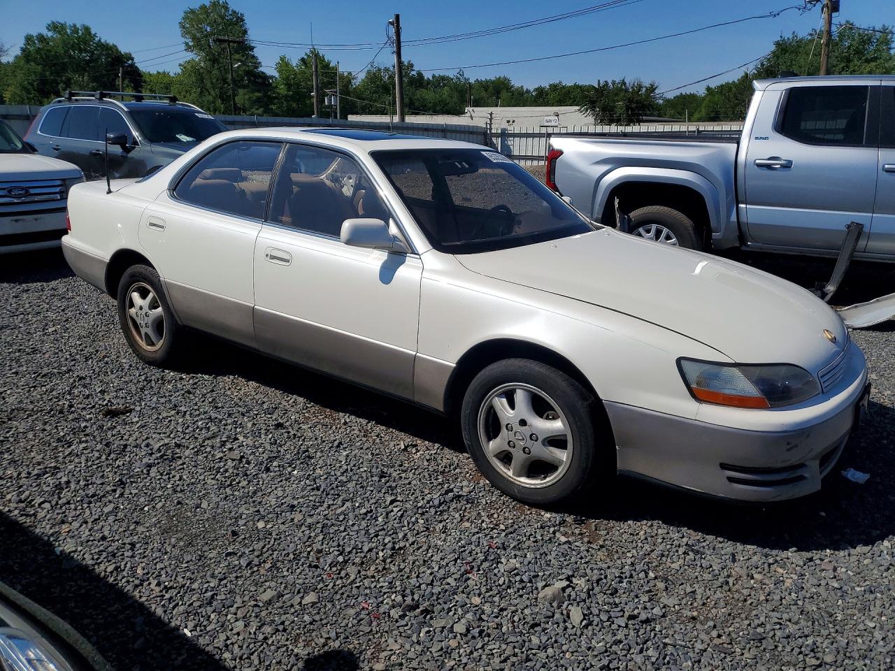 1995 Lexus Es 300 White vin: JT8GK13T0S0128969