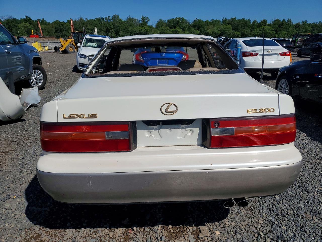 1995 Lexus Es 300 White vin: JT8GK13T0S0128969