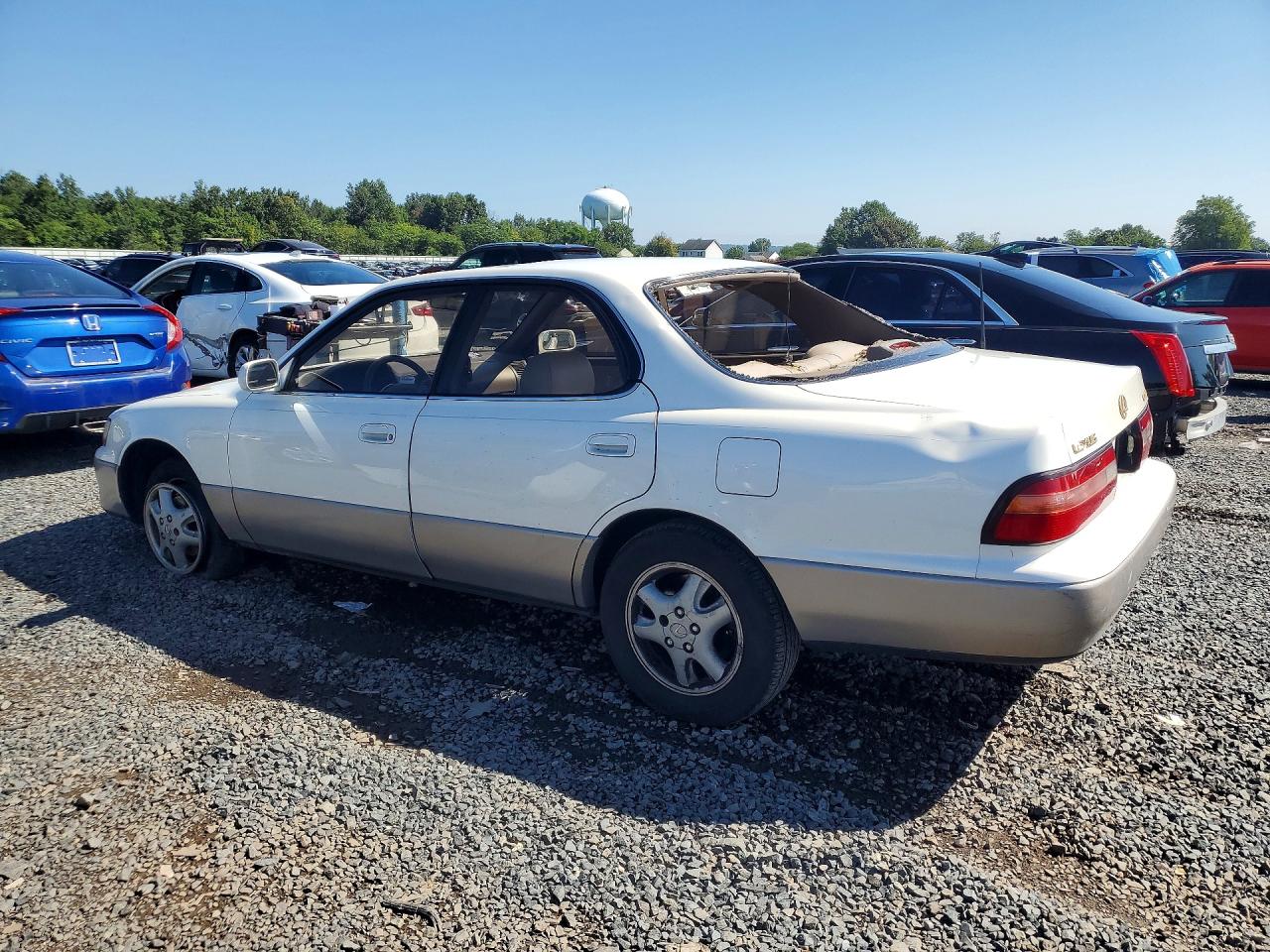 1995 Lexus Es 300 White vin: JT8GK13T0S0128969