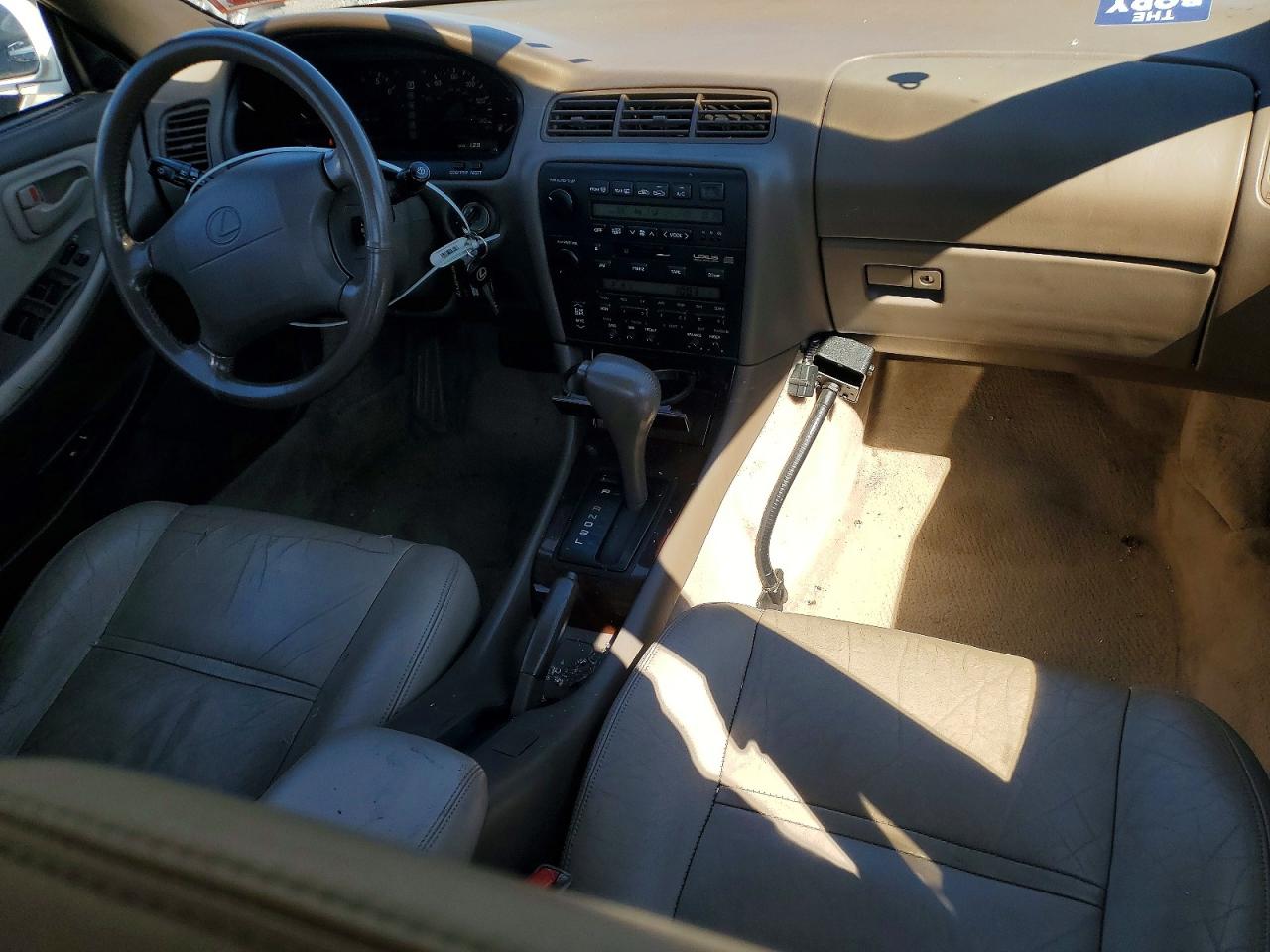 1995 Lexus Es 300 White vin: JT8GK13T0S0128969
