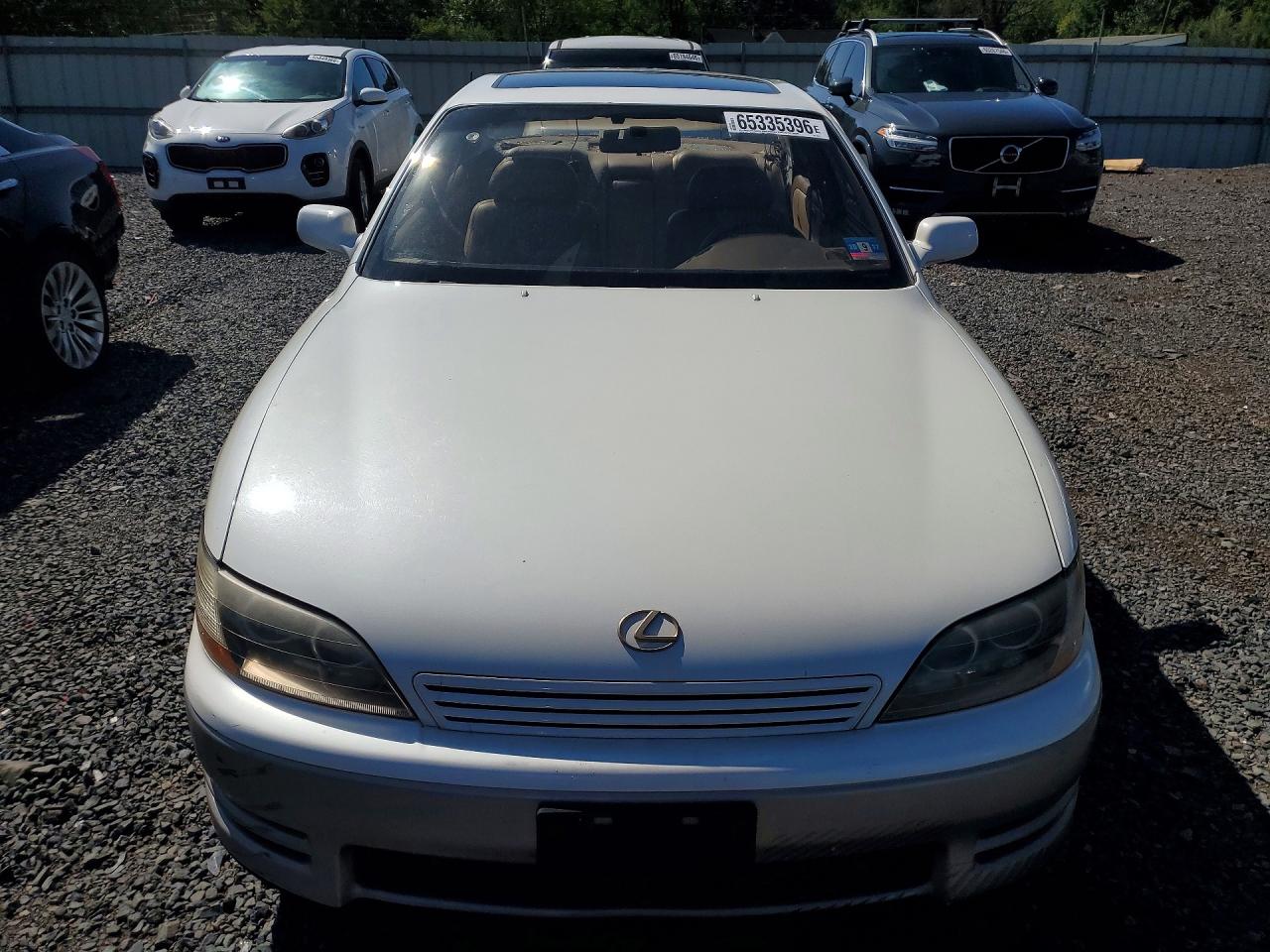 1995 Lexus Es 300 White vin: JT8GK13T0S0128969