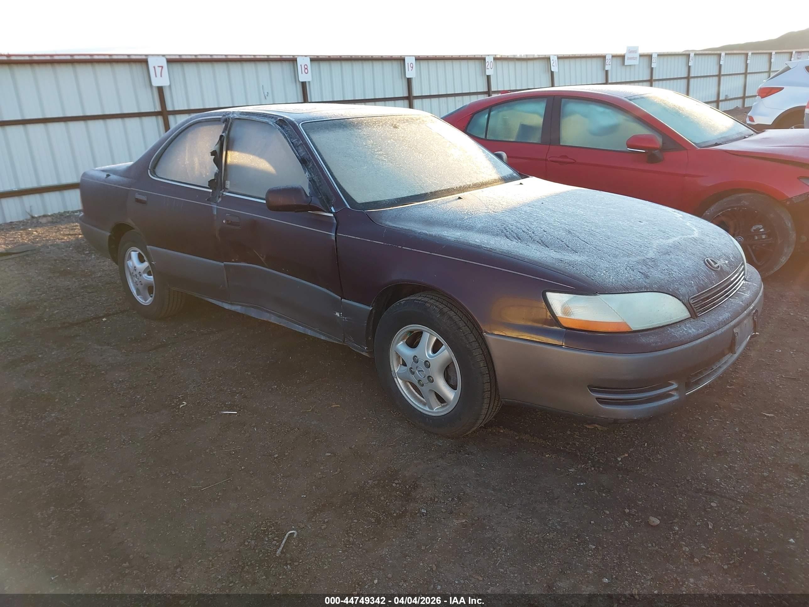 1994 Lexus Es 300 Purple vin: JT8GK13T1R0049918