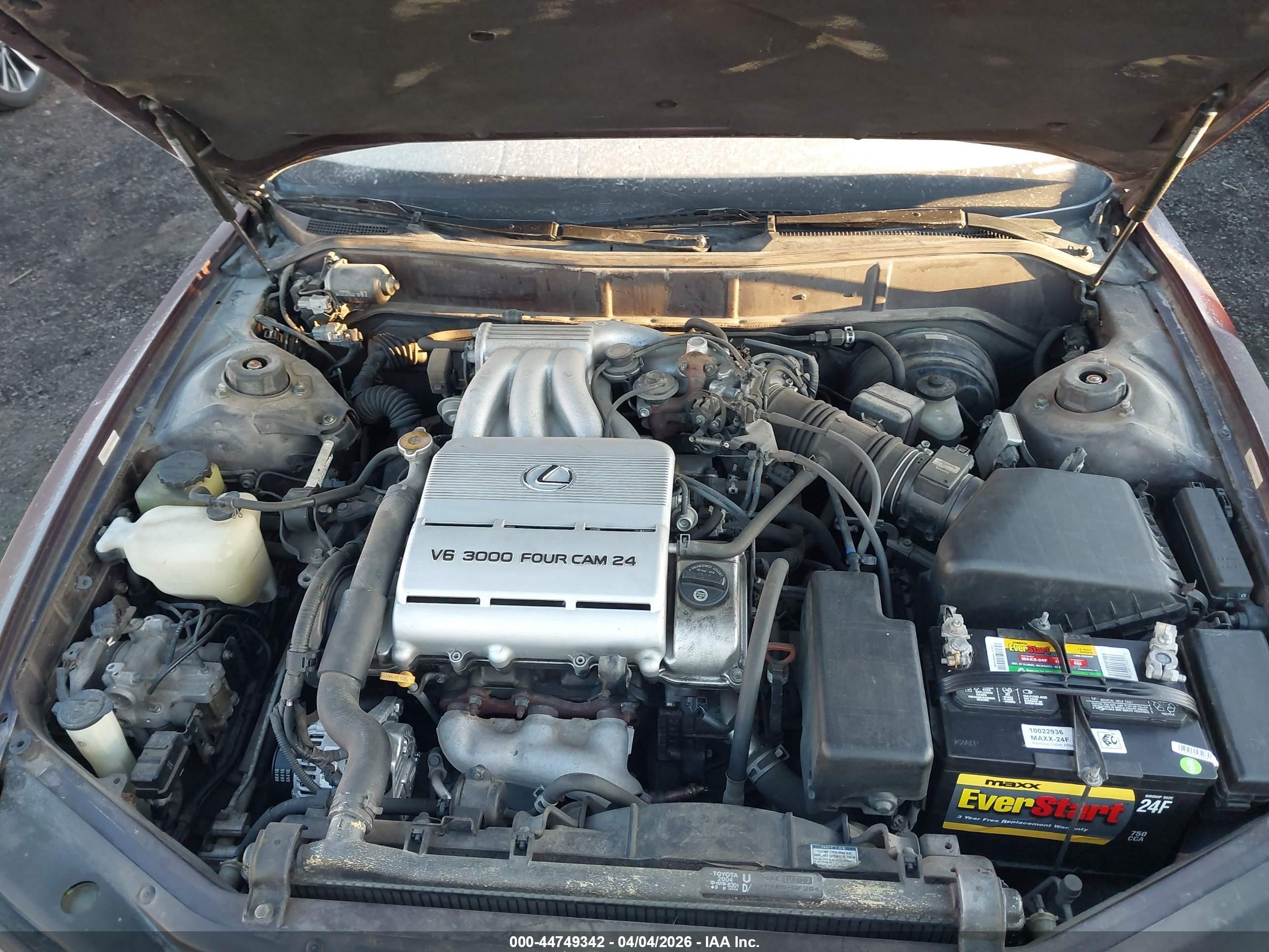 1994 Lexus Es 300 Фиолетовый vin: JT8GK13T1R0049918