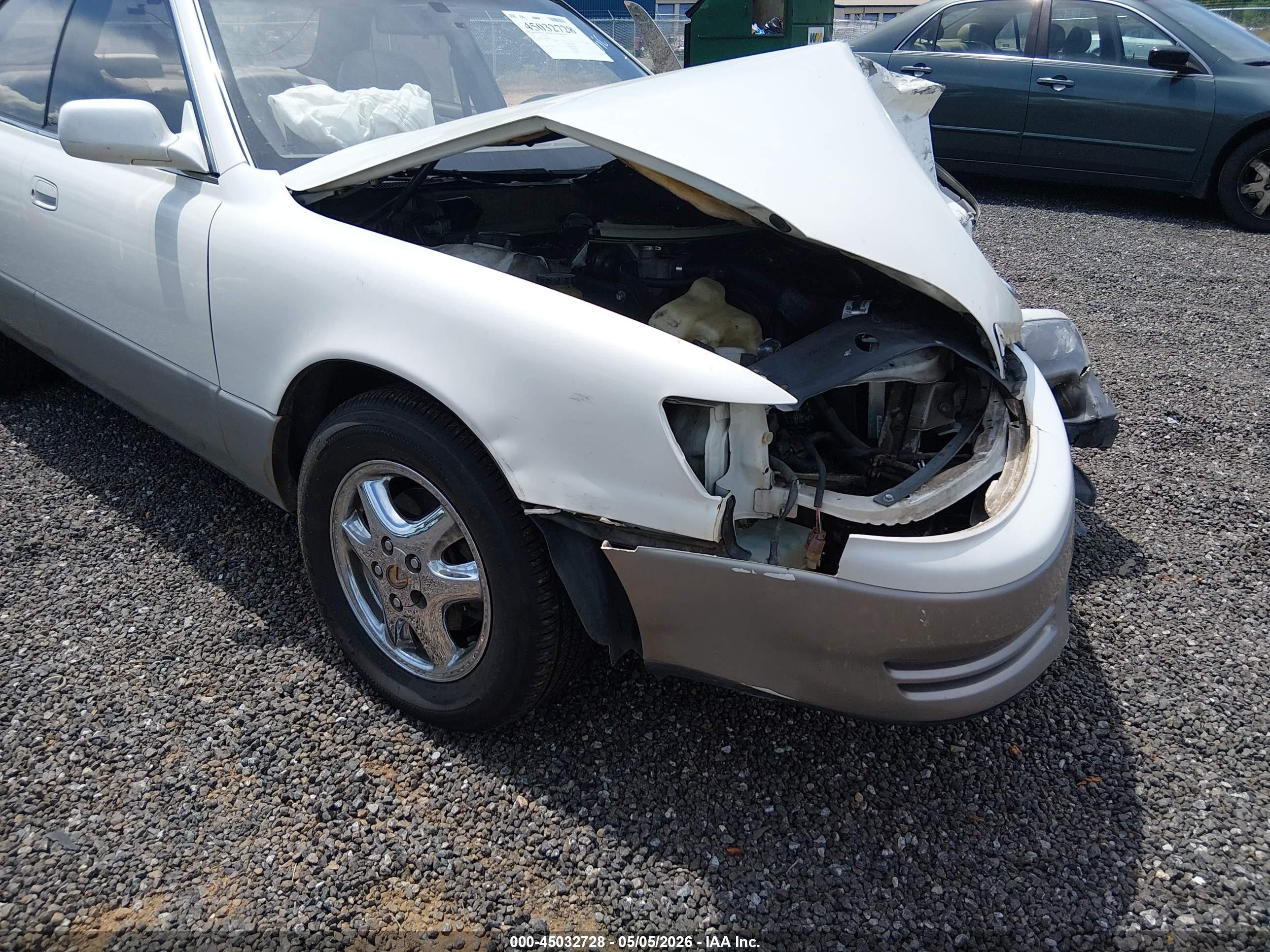 1995 Lexus Es 300 White vin: JT8GK13T2S0104866