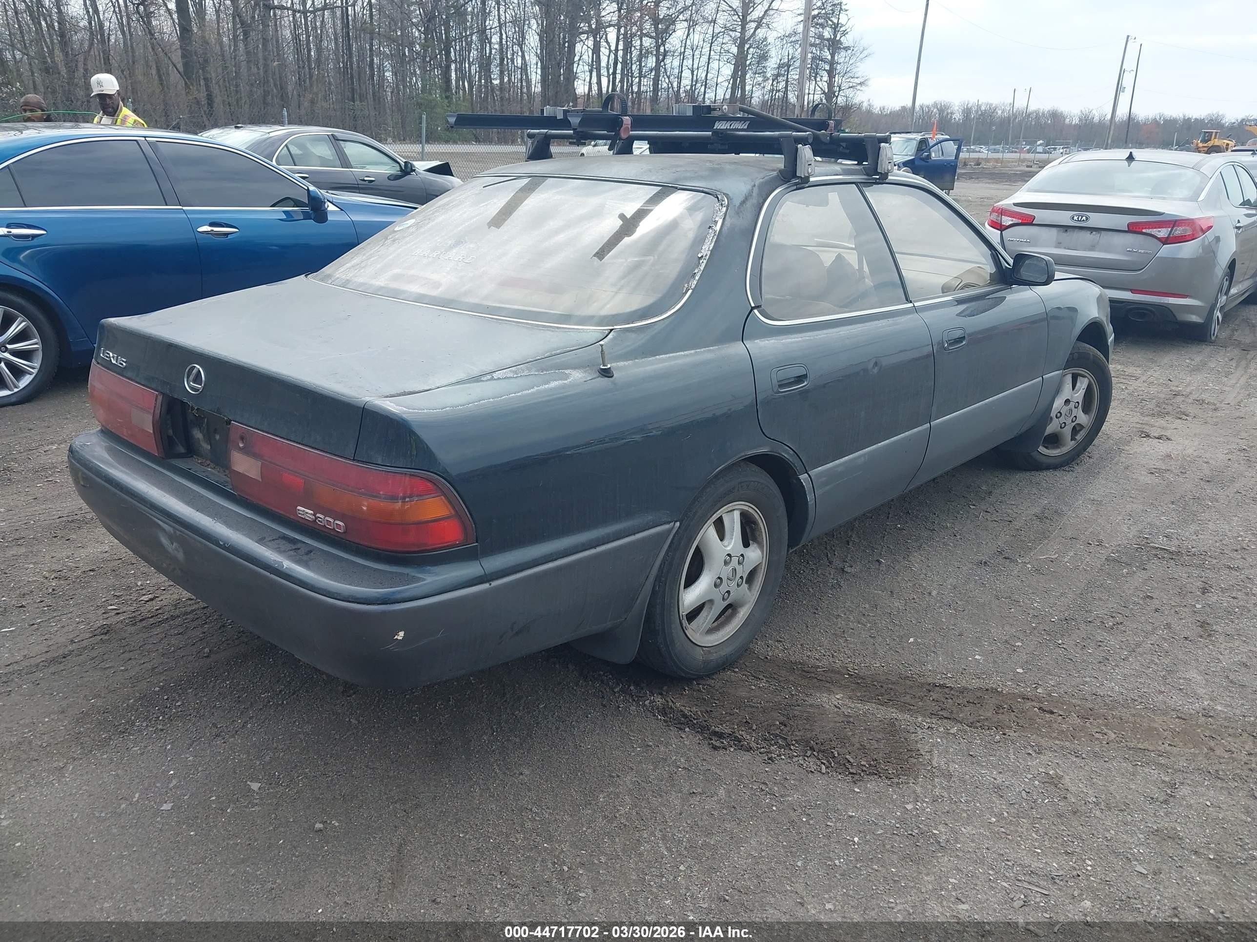1994 Lexus Es 300 Зеленый vin: JT8GK13T6R0070764