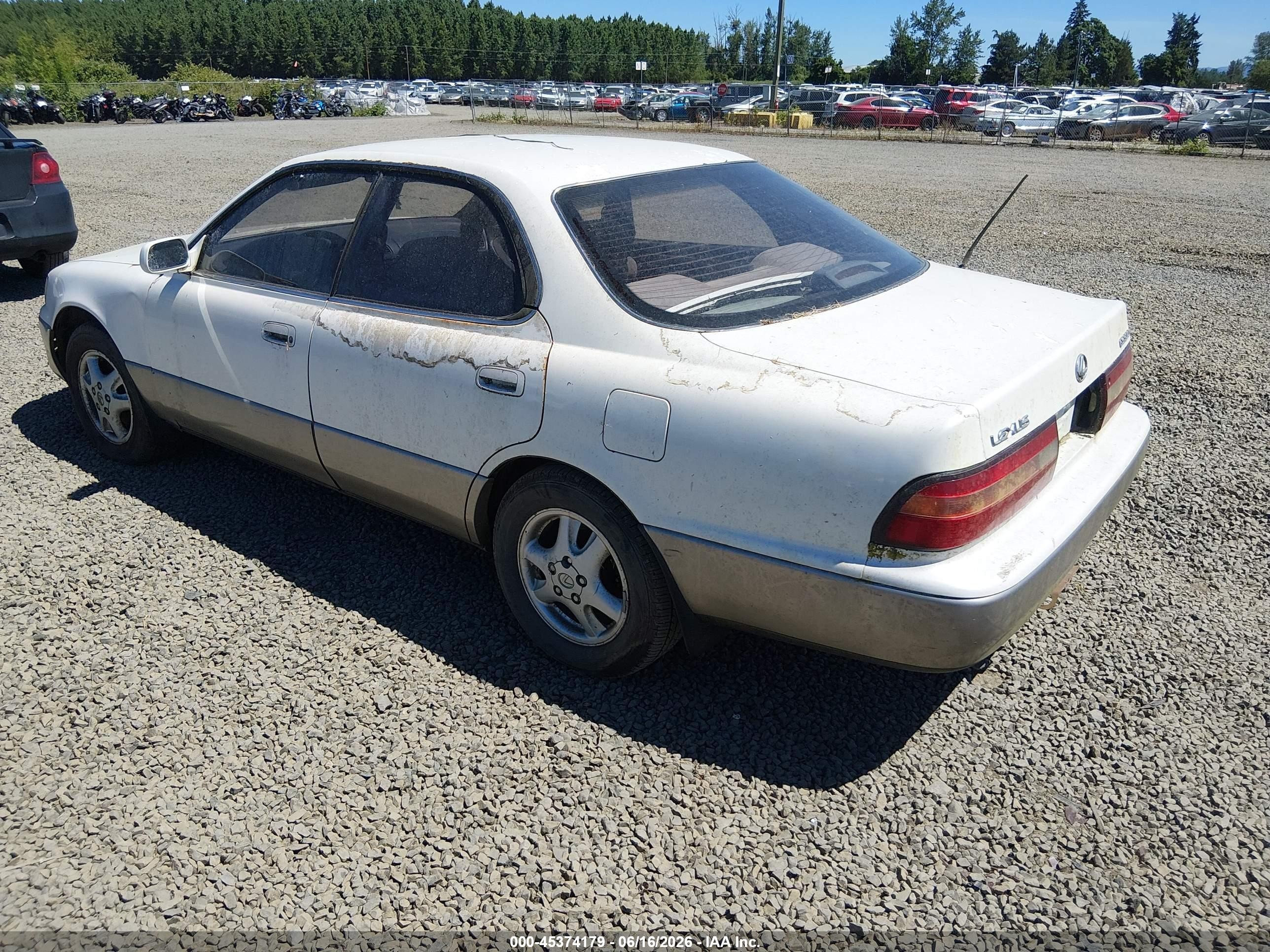1995 Lexus Es 300 White vin: JT8GK13T8S0117122