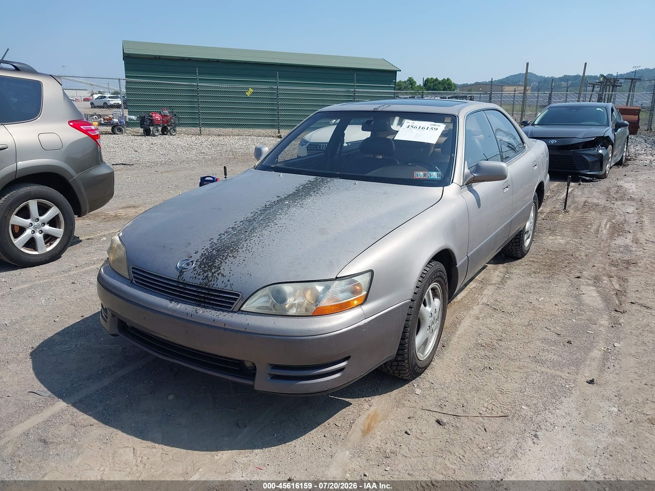 1994 Lexus Es 300 Silver vin: JT8GK13TXR0055913
