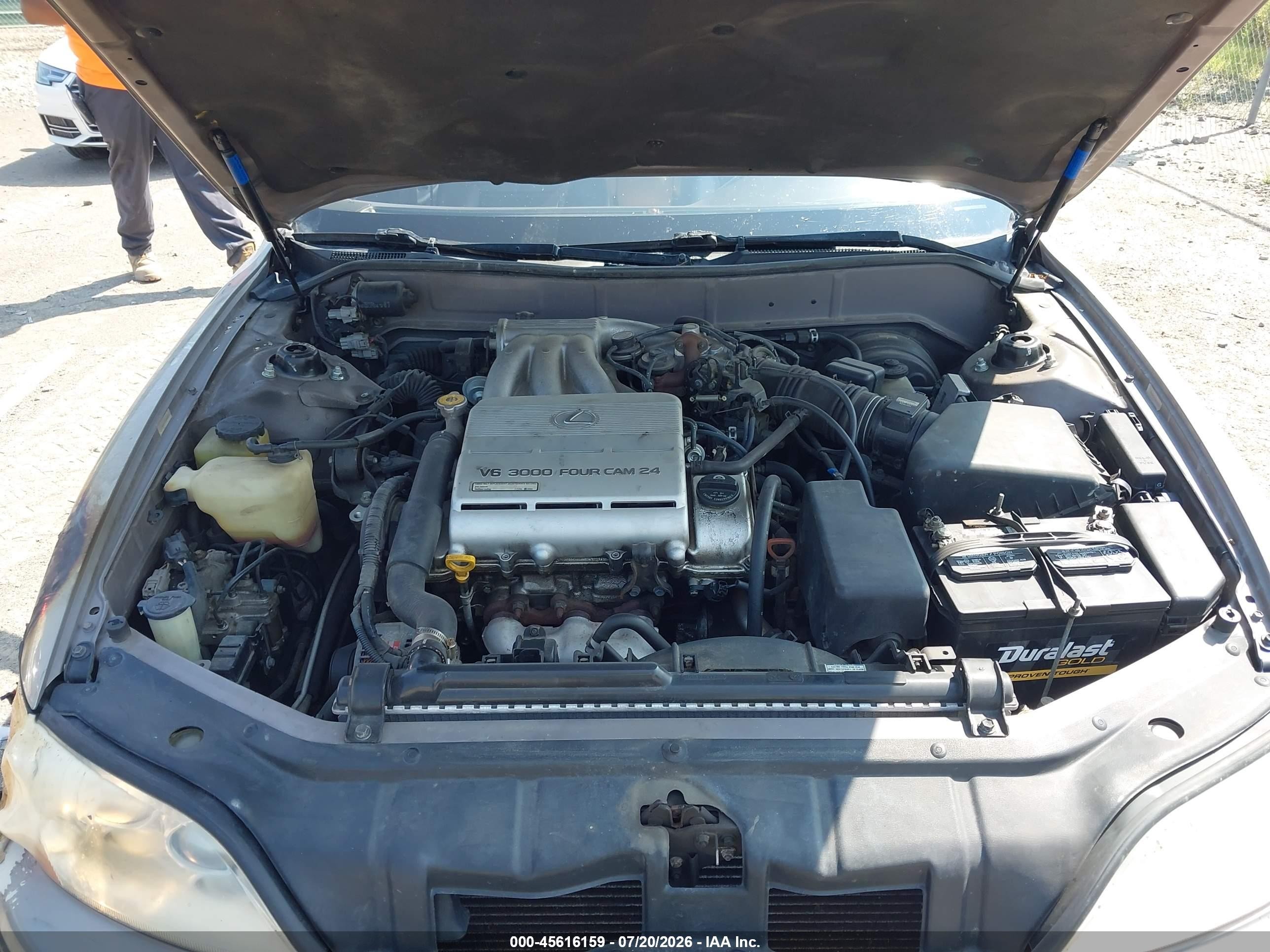 1994 Lexus Es 300 Silver vin: JT8GK13TXR0055913