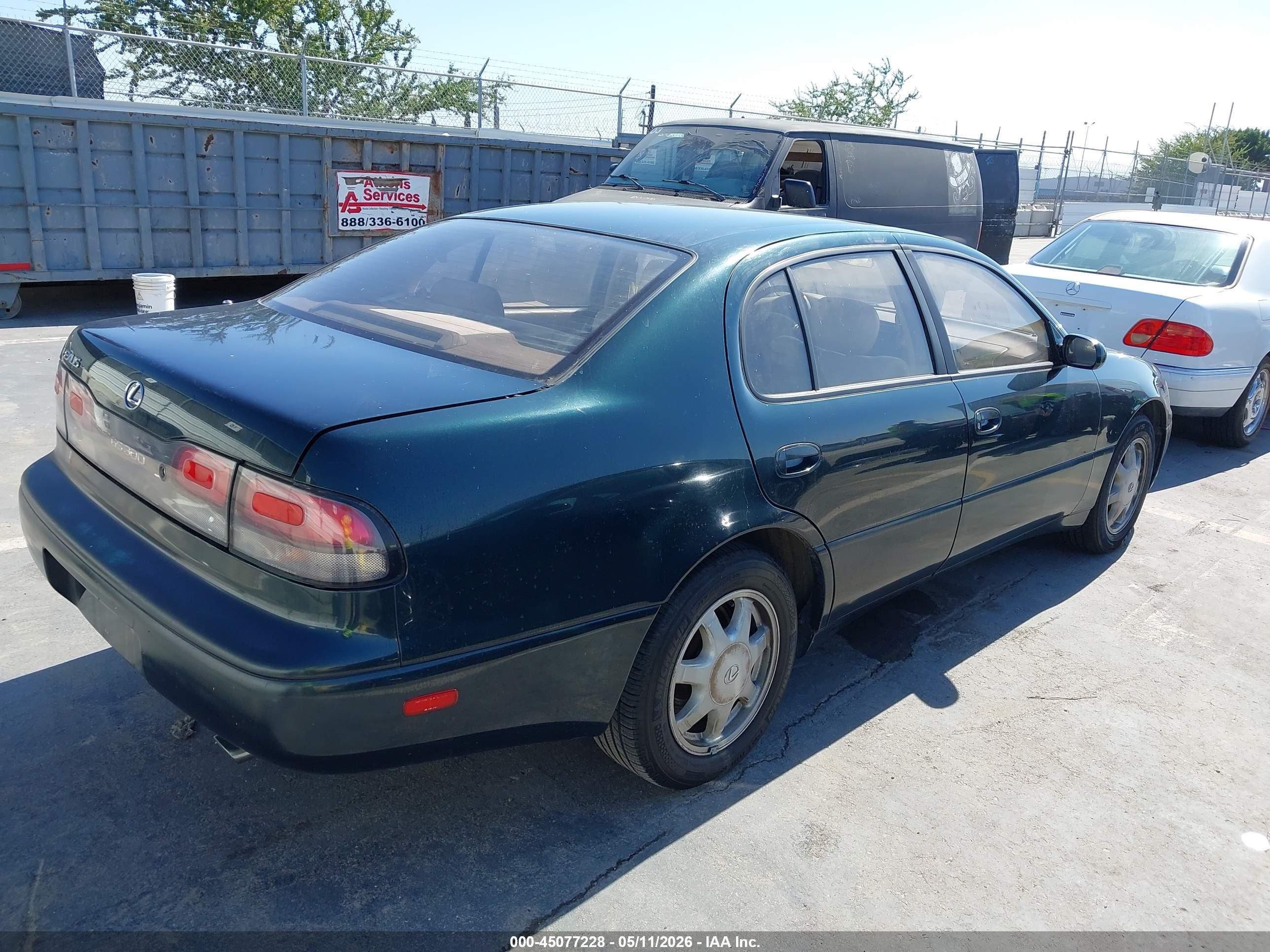 1993 Lexus Gs 300 Green vin: JT8JS47E2P0030195