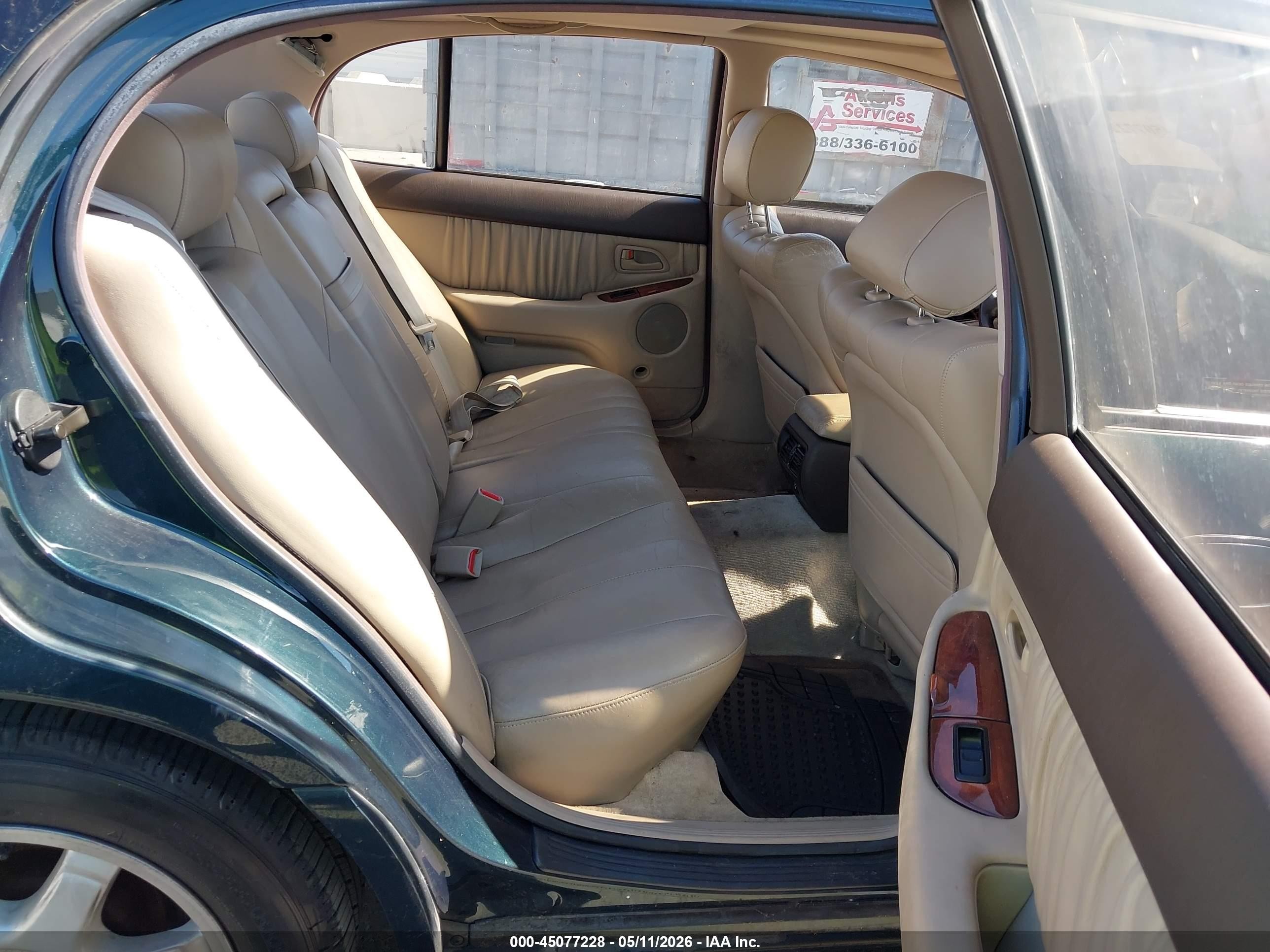 1993 Lexus Gs 300 Green vin: JT8JS47E2P0030195