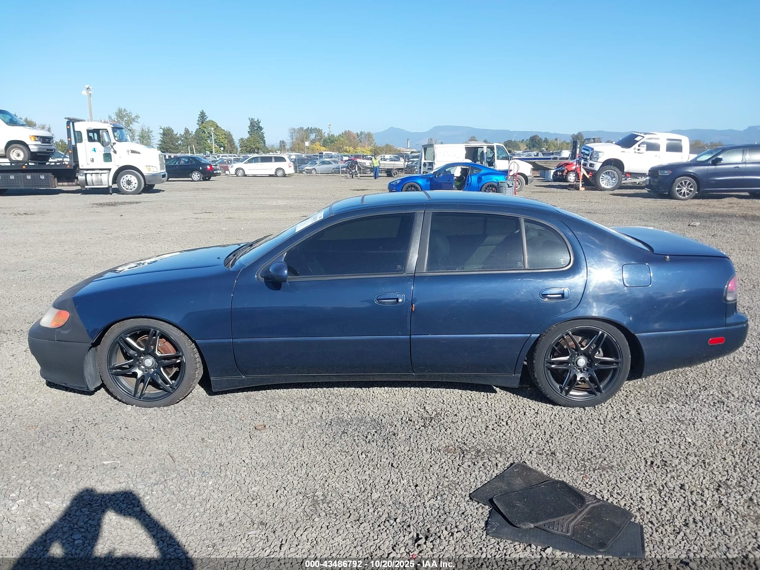 1994 Lexus Gs 300 Dark Blue vin: JT8JS47E2R0058663