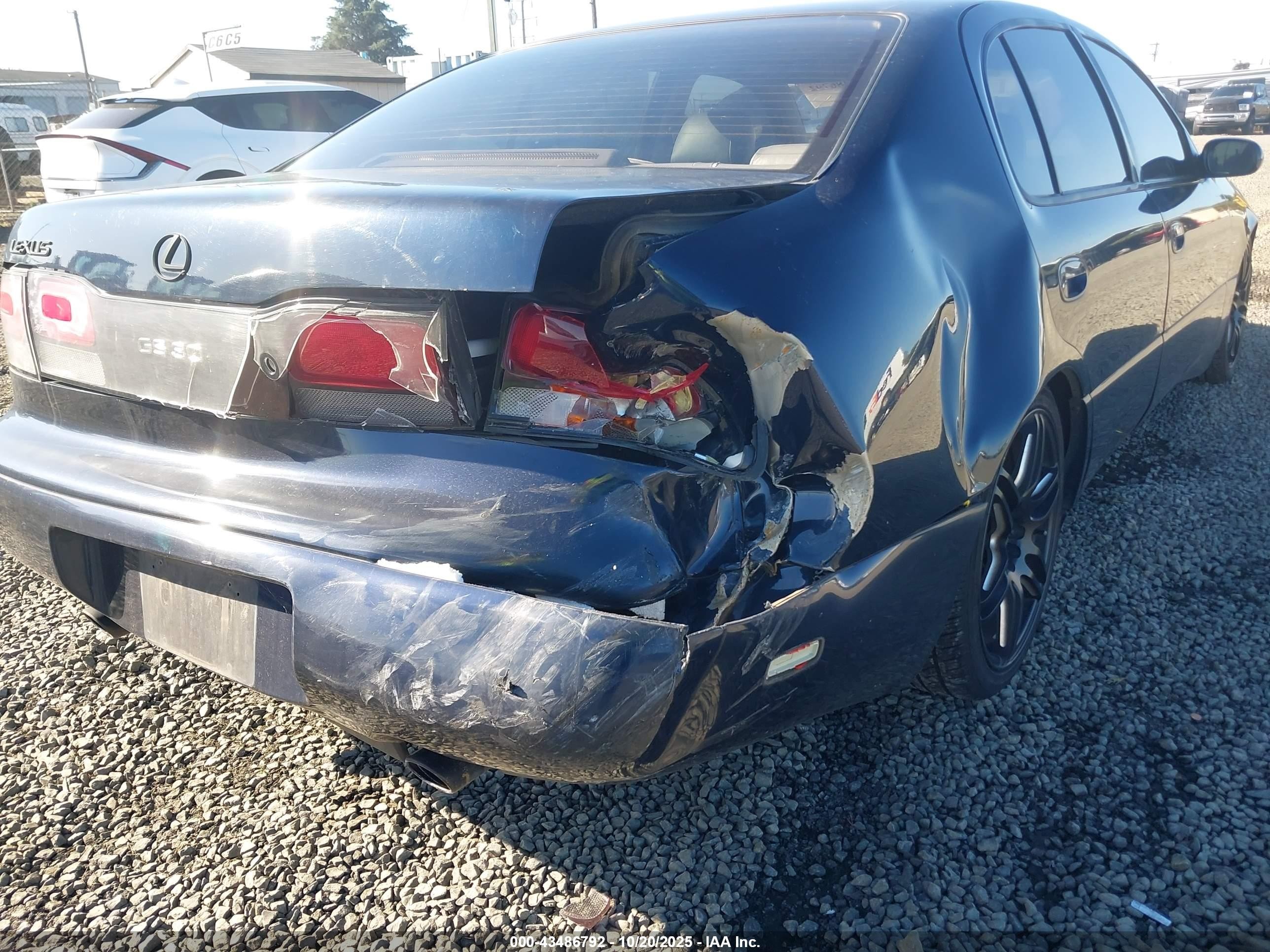 1994 Lexus Gs 300 Dark Blue vin: JT8JS47E2R0058663