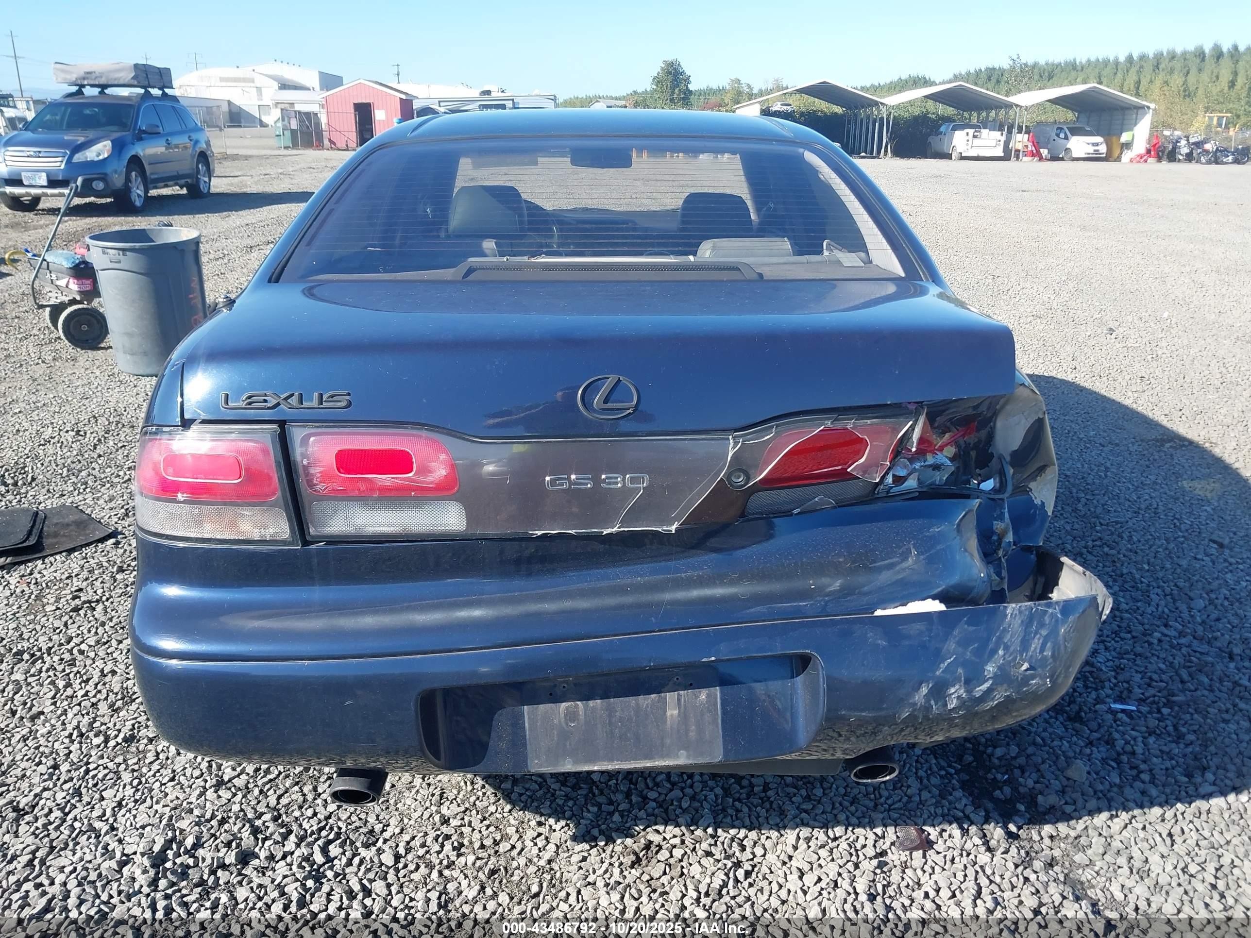 1994 Lexus Gs 300 Dark Blue vin: JT8JS47E2R0058663