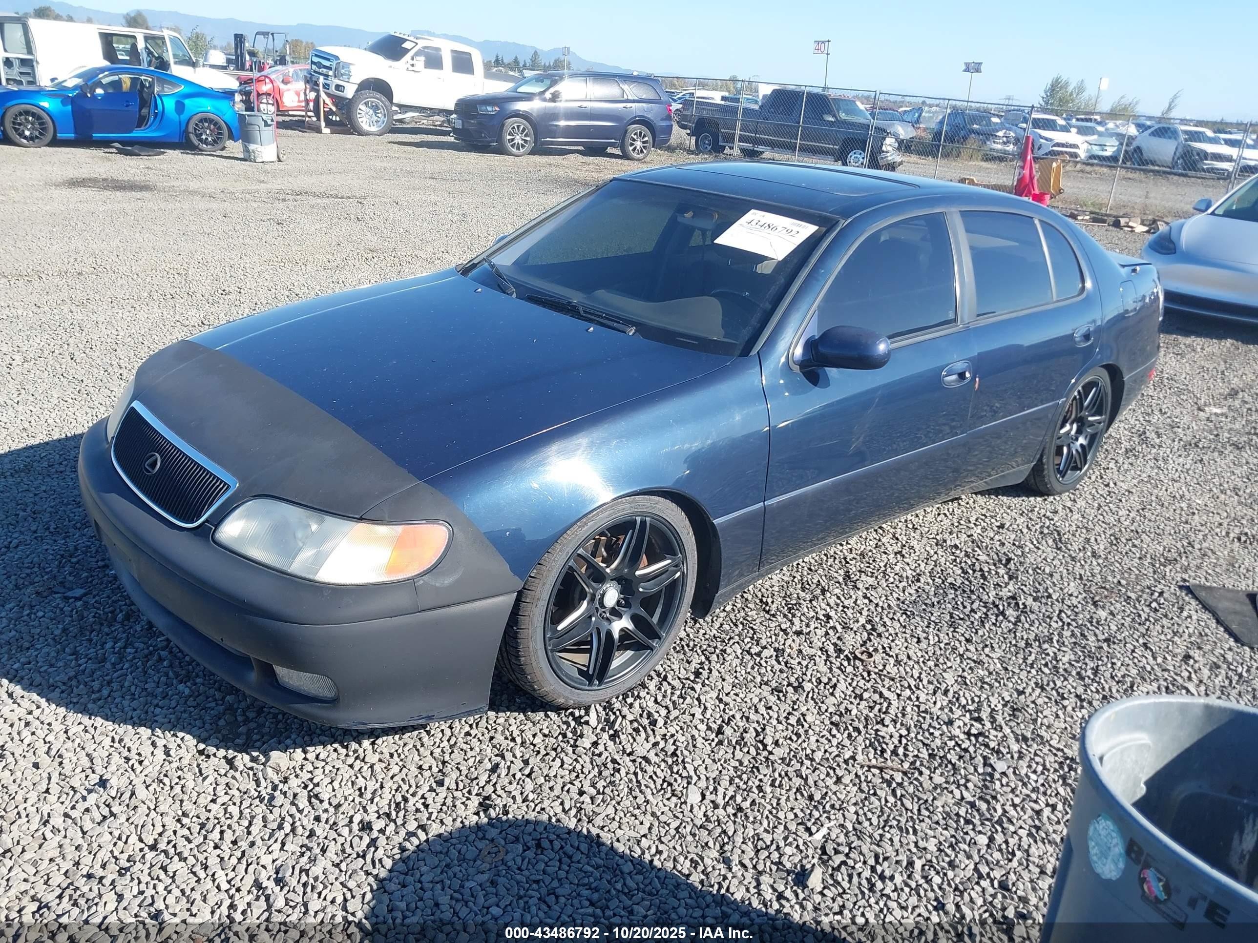 1994 Lexus Gs 300 Dark Blue vin: JT8JS47E2R0058663