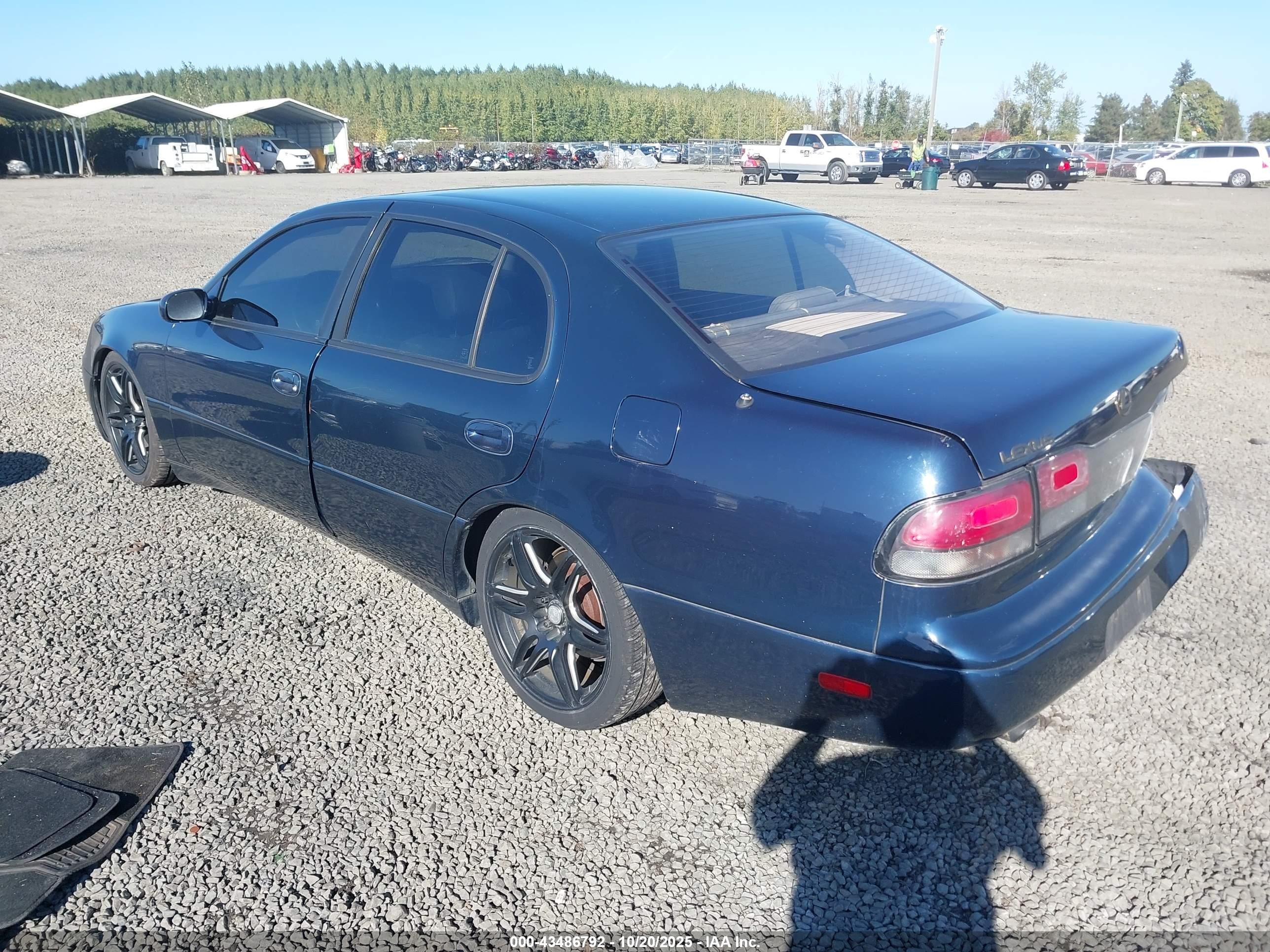 1994 Lexus Gs 300 Dark Blue vin: JT8JS47E2R0058663