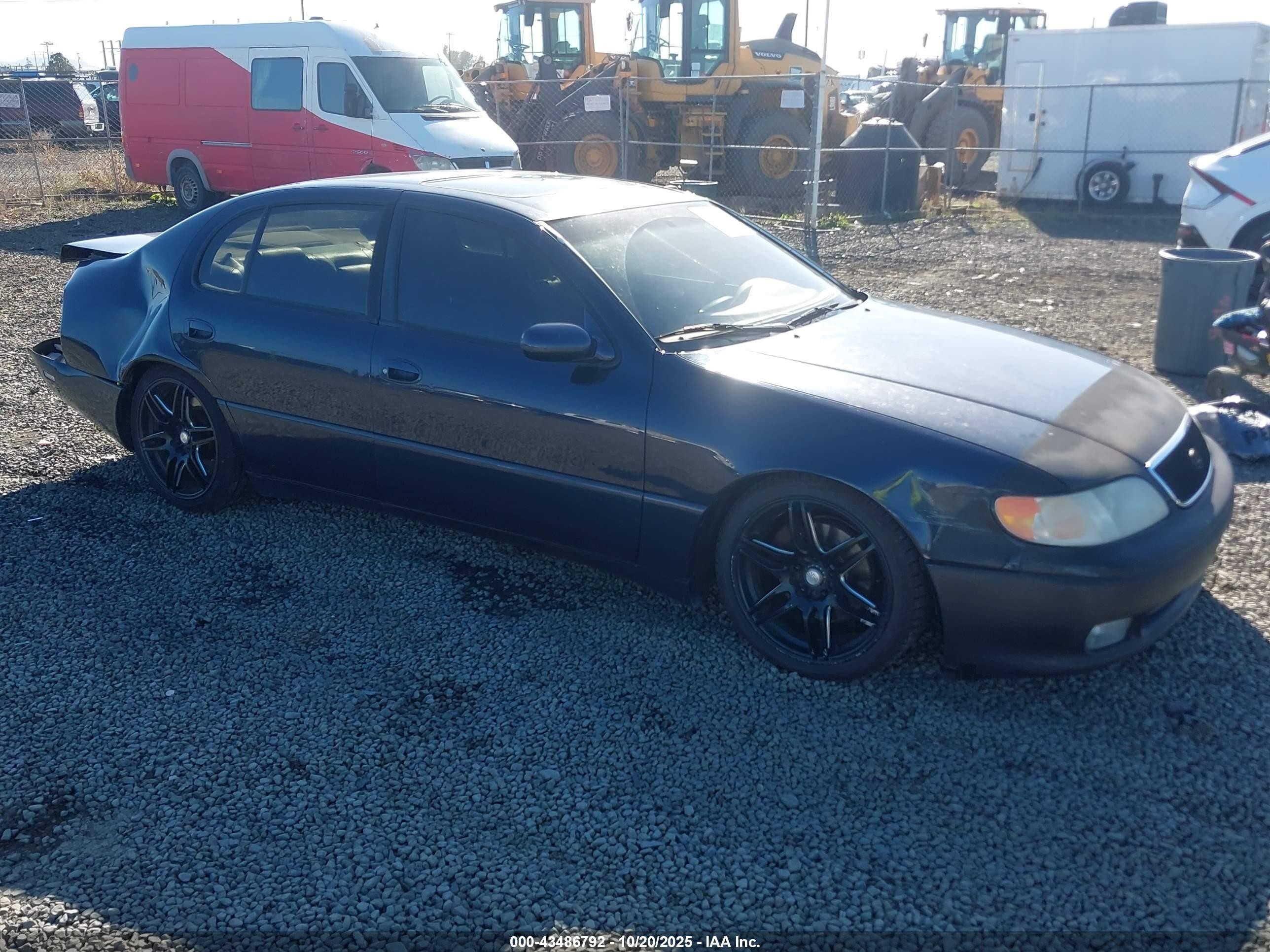 1994 Lexus Gs 300 Dark Blue vin: JT8JS47E2R0058663