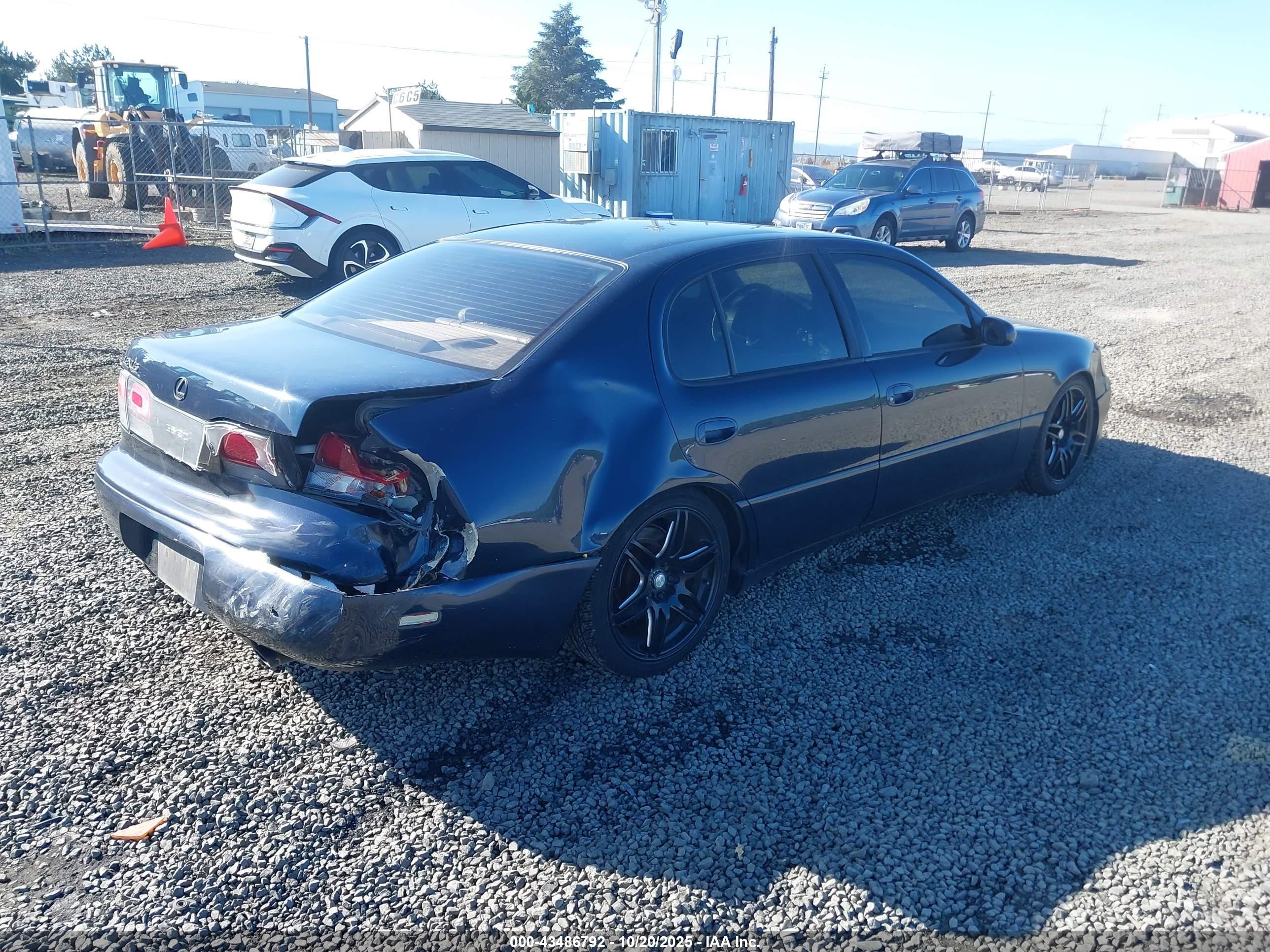 1994 Lexus Gs 300 Dark Blue vin: JT8JS47E2R0058663