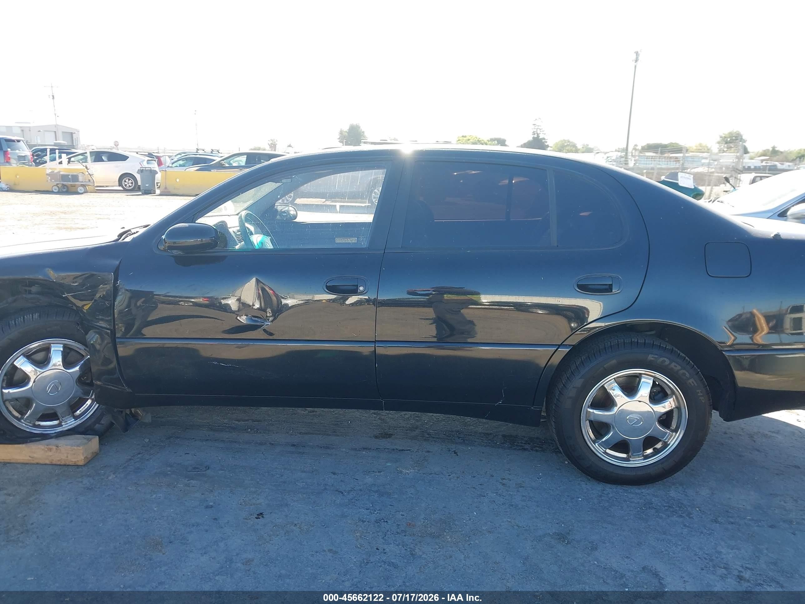 1993 Lexus Gs 300 Black vin: JT8JS47E7P0052404