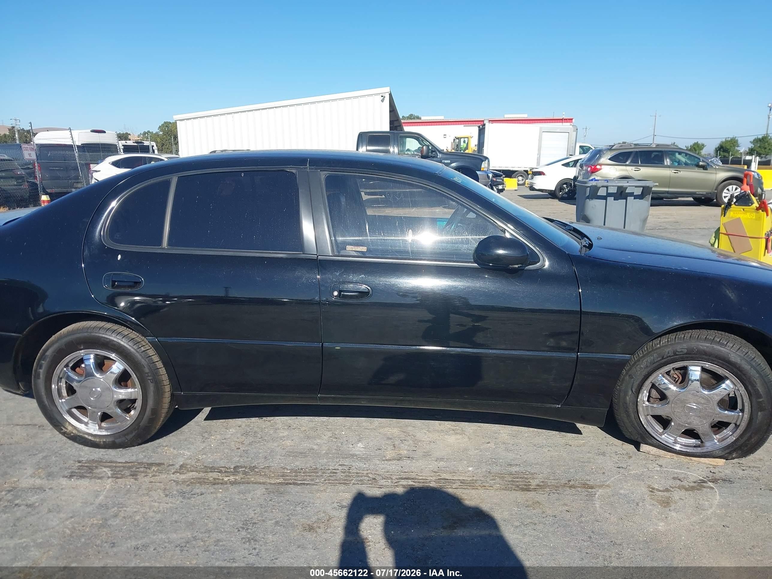 1993 Lexus Gs 300 Black vin: JT8JS47E7P0052404