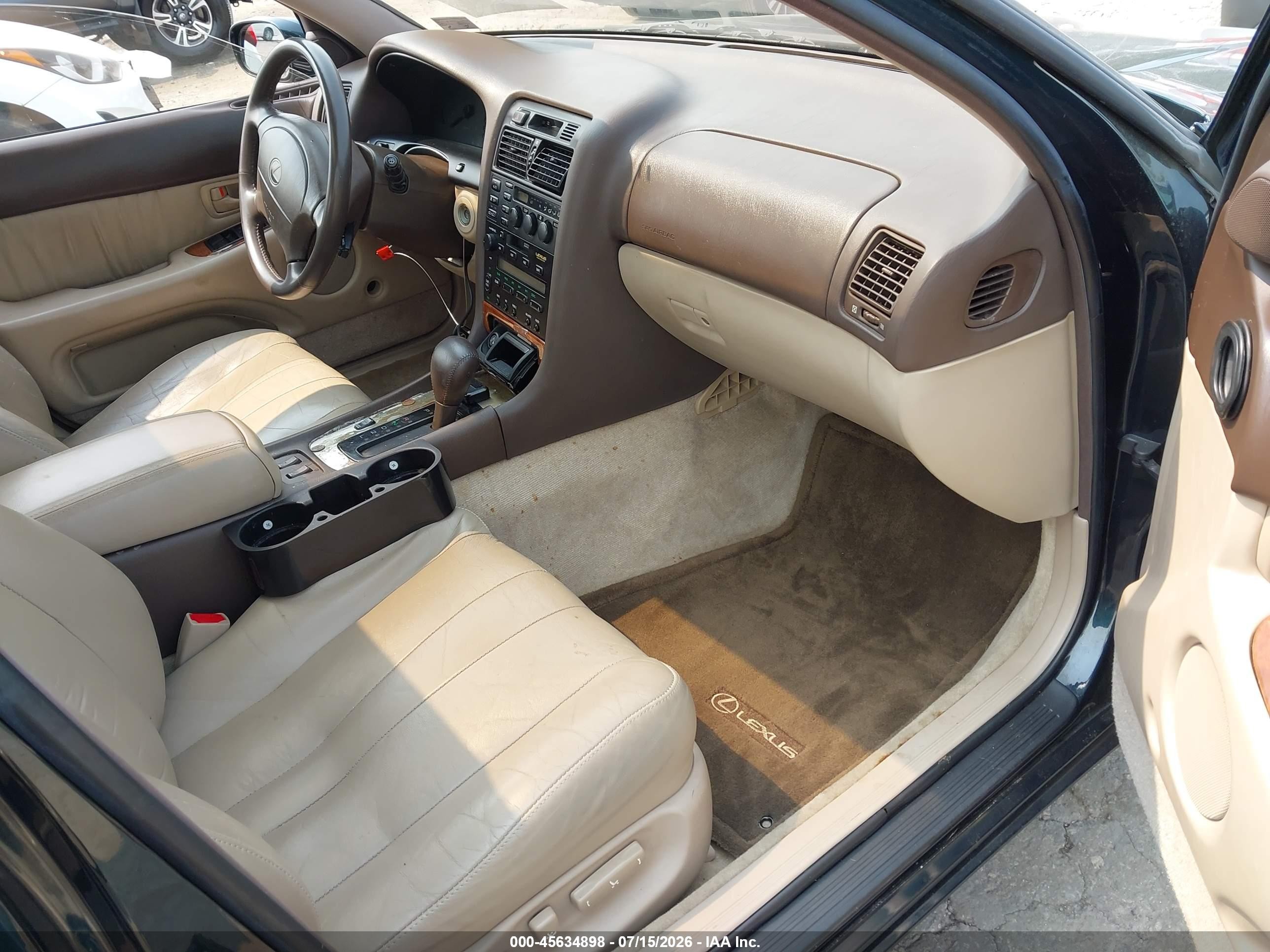 1994 Lexus Gs 300 Green vin: JT8JS47E7R0076575