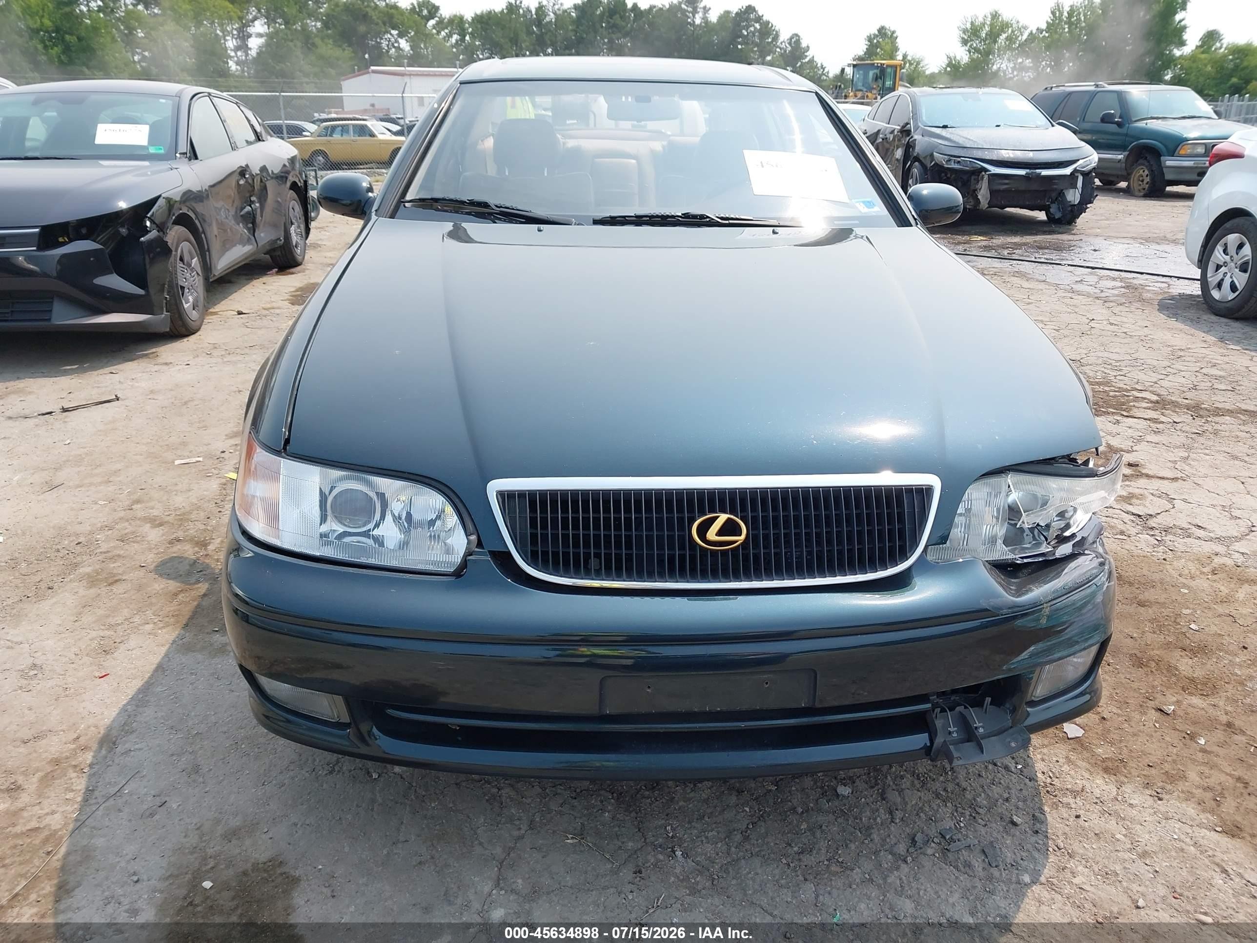 1994 Lexus Gs 300 Green vin: JT8JS47E7R0076575