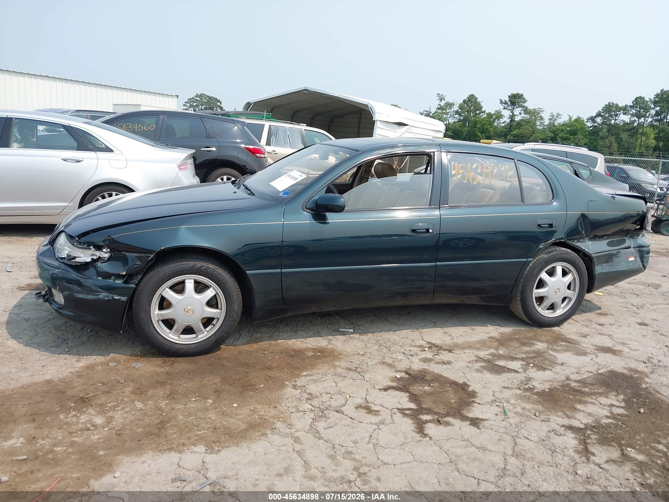 1994 Lexus Gs 300 Green vin: JT8JS47E7R0076575