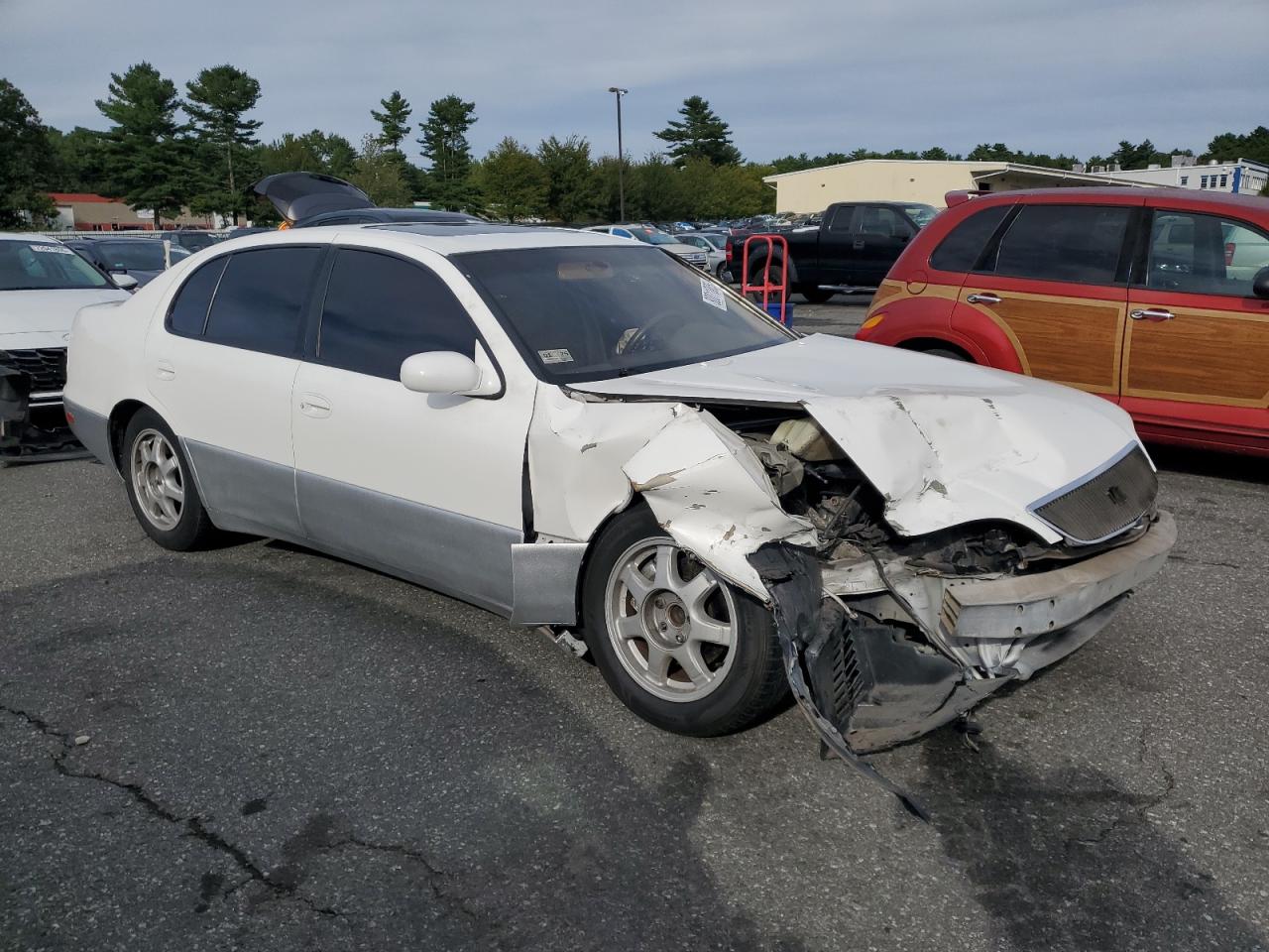 1994 Lexus Gs 300 White vin: JT8JS47E7R0084501