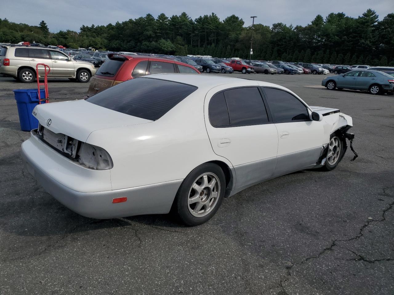 1994 Lexus Gs 300 White vin: JT8JS47E7R0084501