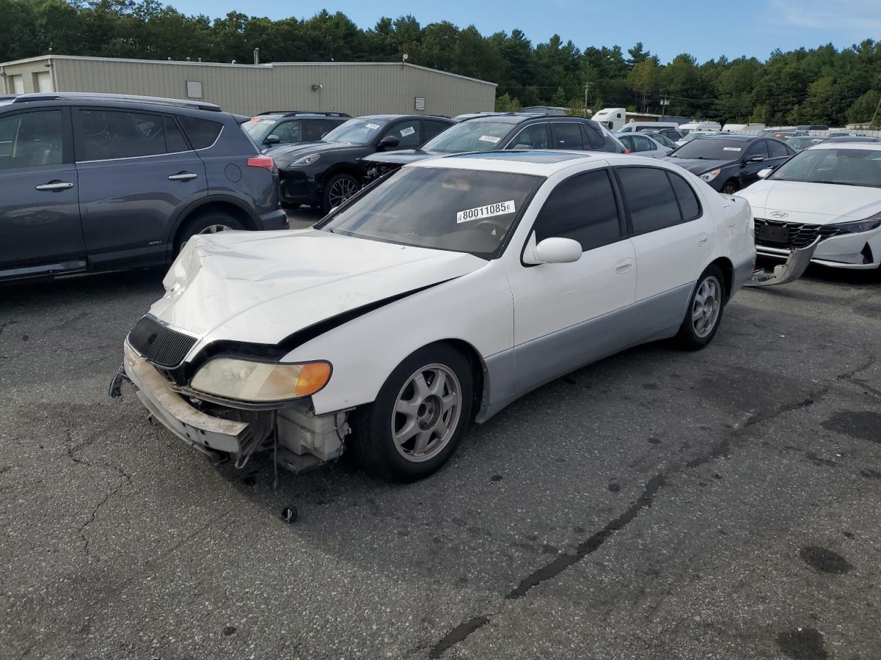 1994 Lexus Gs 300 White vin: JT8JS47E7R0084501