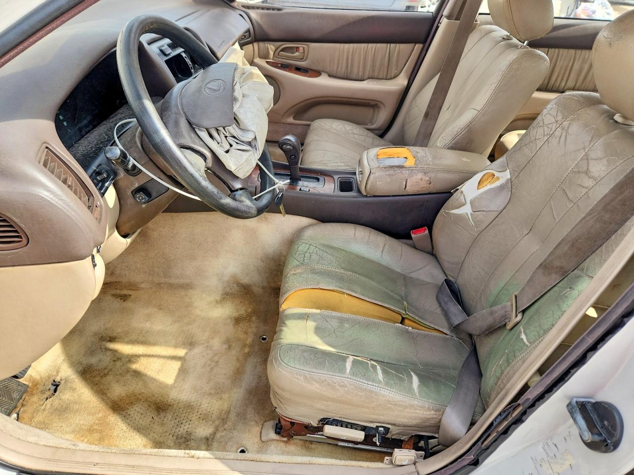 1995 Lexus Gs 300 White vin: JT8JS47E8S0101859