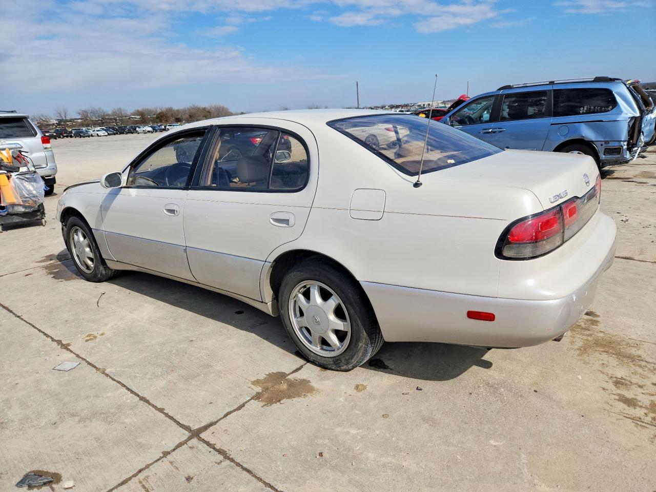 1995 Lexus Gs 300 White vin: JT8JS47E8S0101859