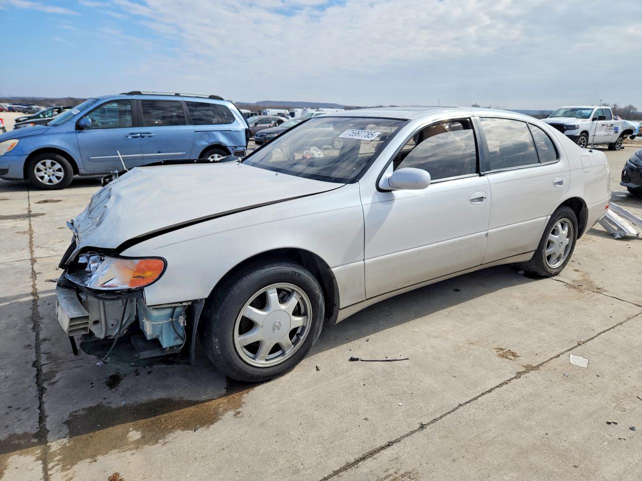 1995 Lexus Gs 300 White vin: JT8JS47E8S0101859