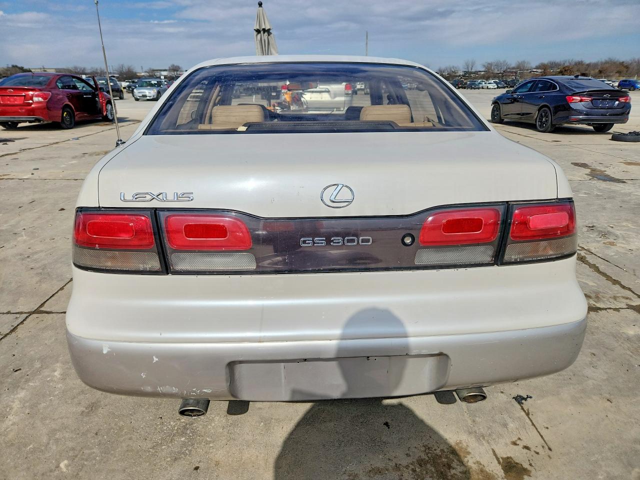 1995 Lexus Gs 300 White vin: JT8JS47E8S0101859
