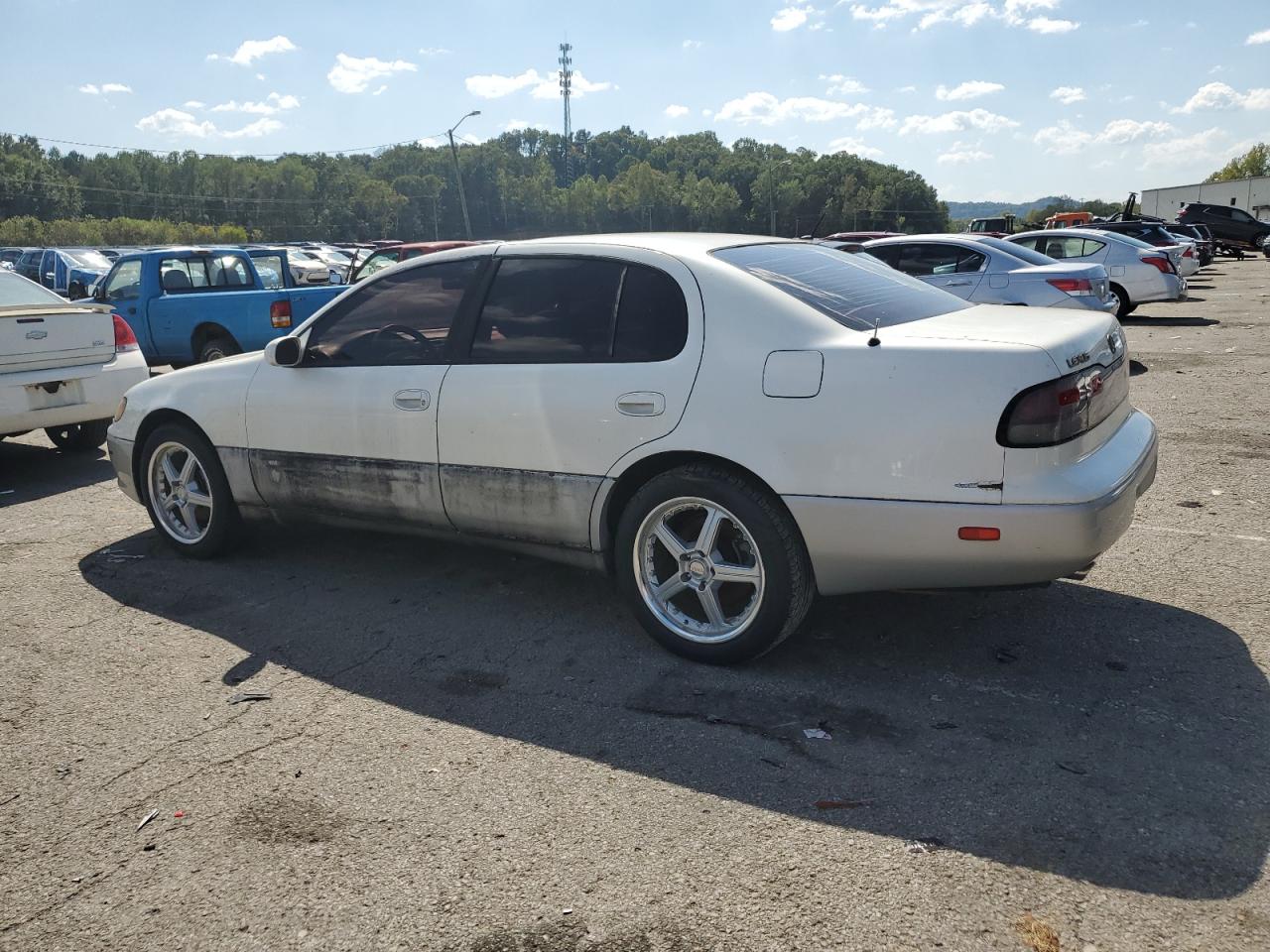 1995 Lexus Gs 300 White vin: JT8JS47E8S0105894