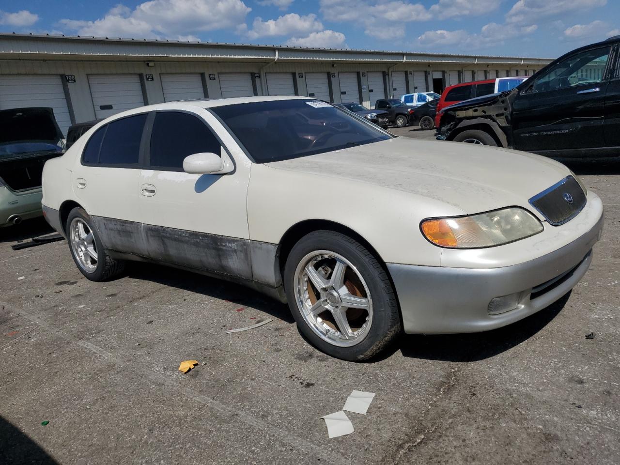 1995 Lexus Gs 300 White vin: JT8JS47E8S0105894