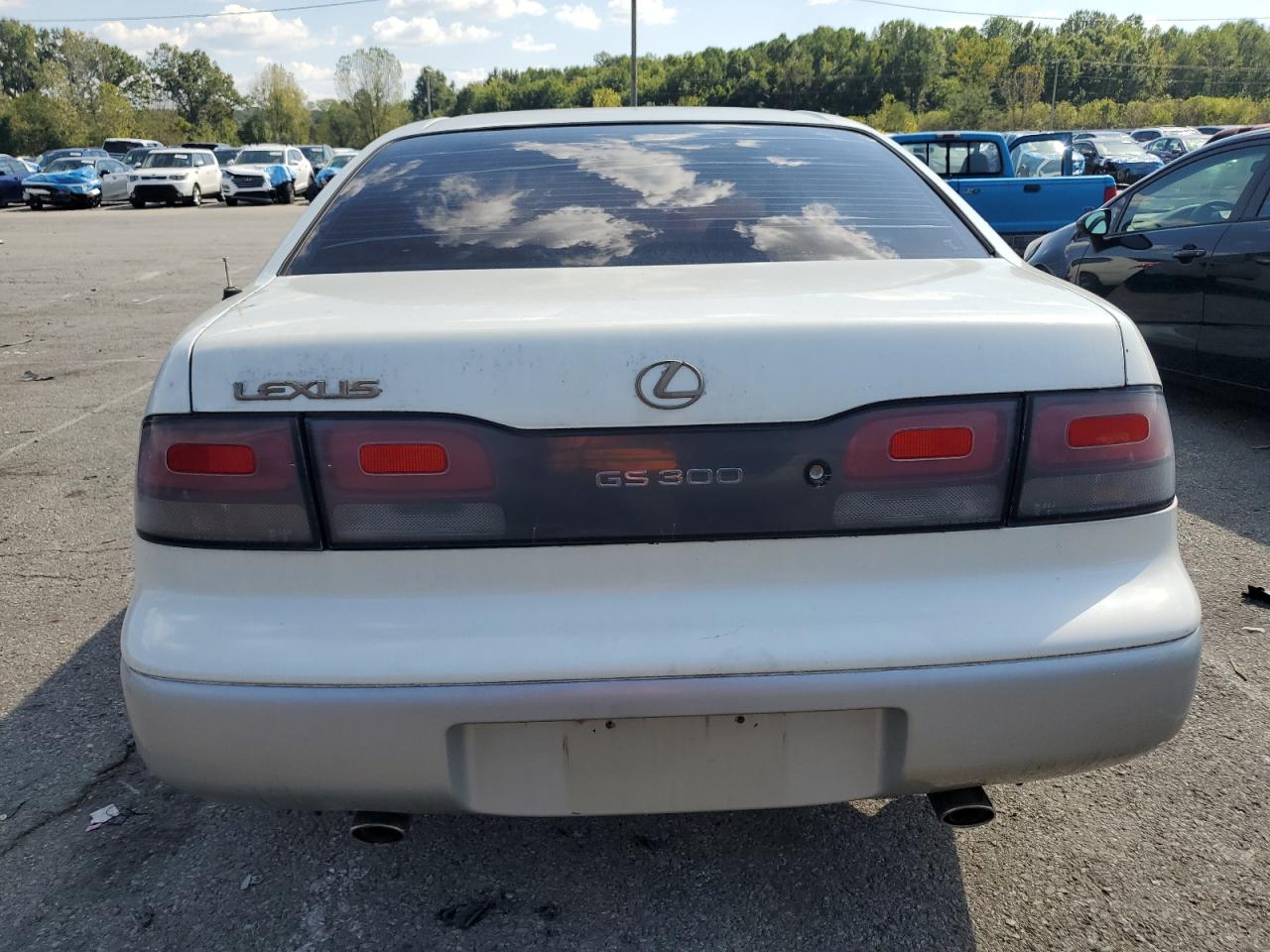 1995 Lexus Gs 300 White vin: JT8JS47E8S0105894