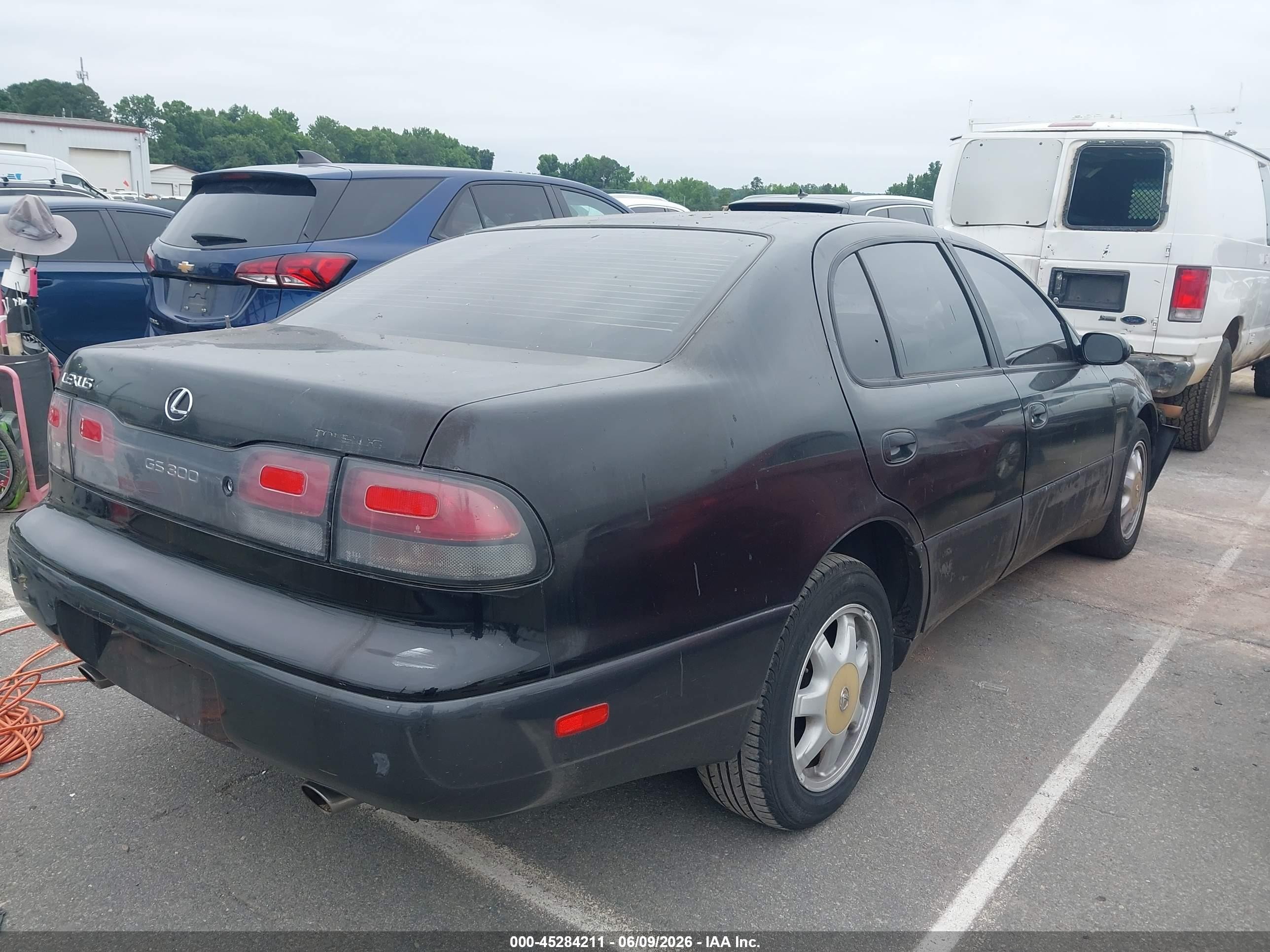 1995 Lexus Gs 300 Black vin: JT8JS47E8S0107287