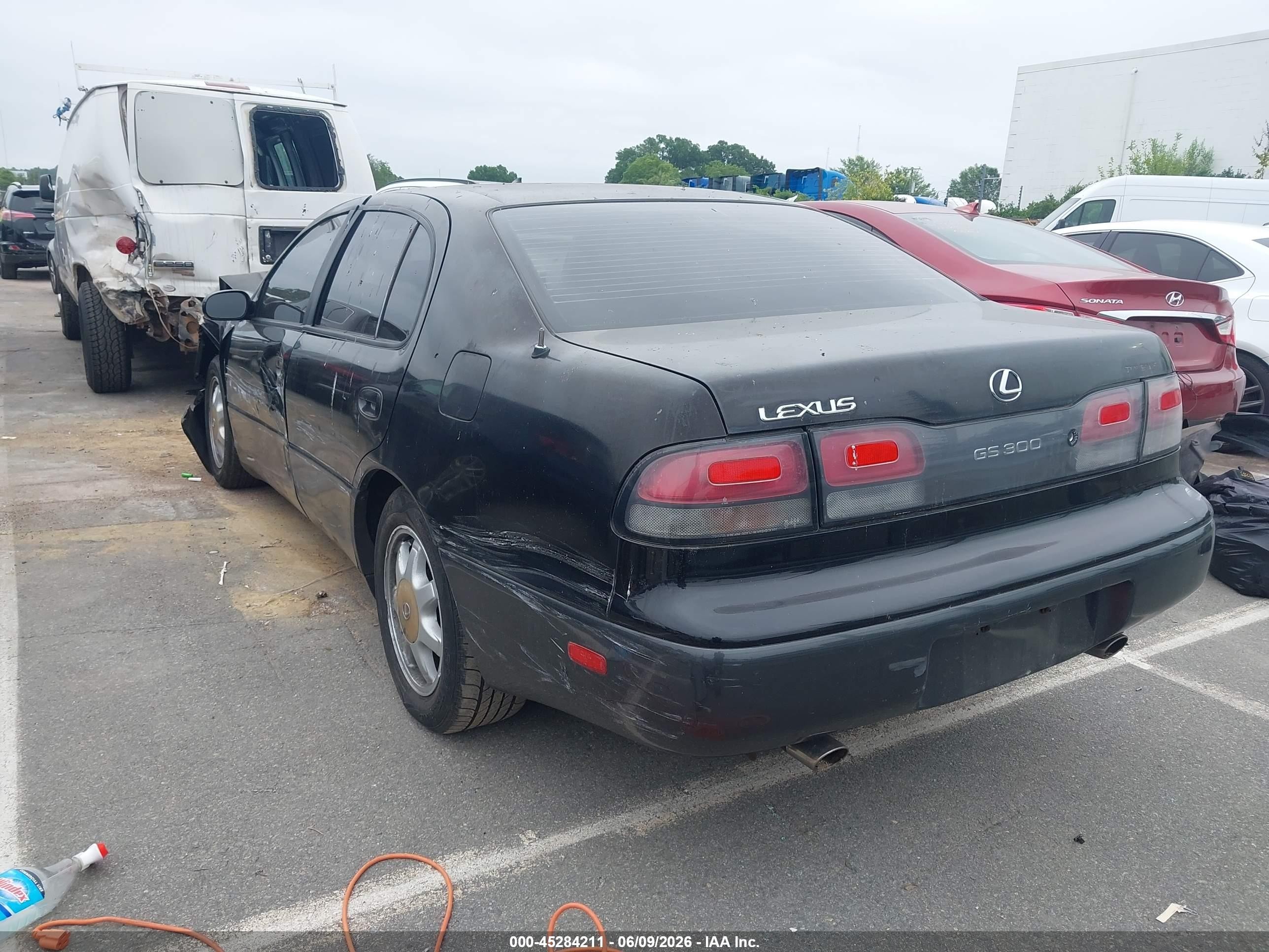 1995 Lexus Gs 300 Black vin: JT8JS47E8S0107287